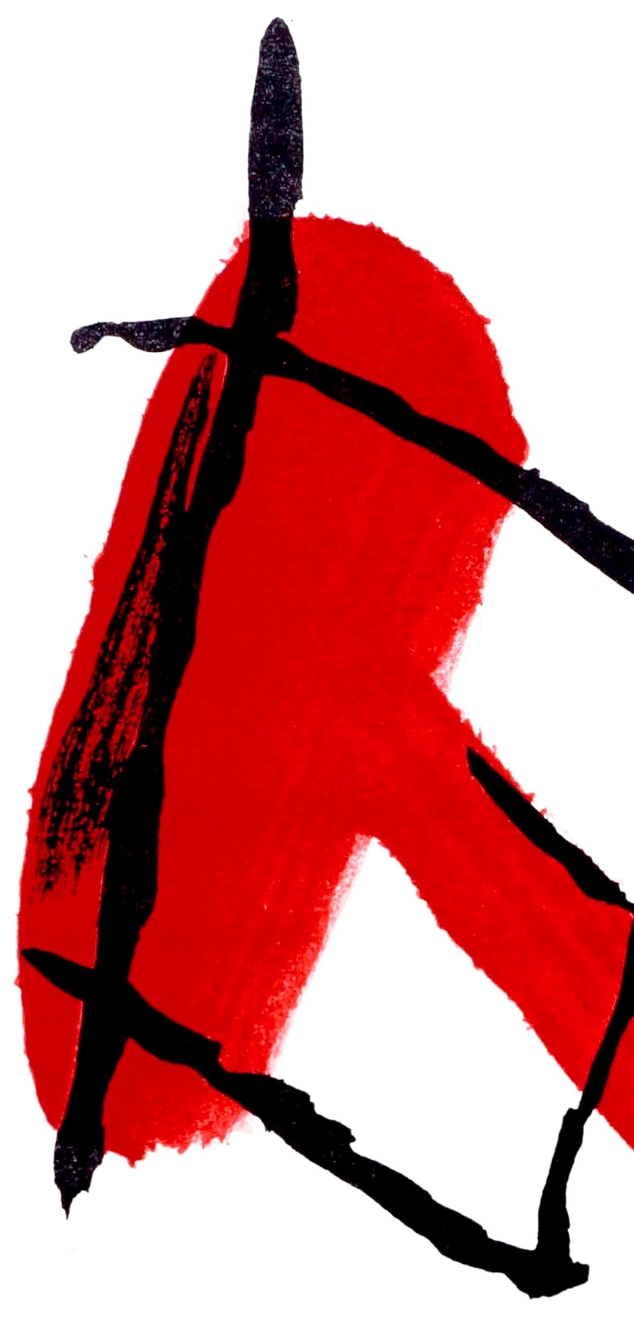 Pierre Tal-Coat, Composition, Derriere le miroir, Limited Edition Lithograph - 2