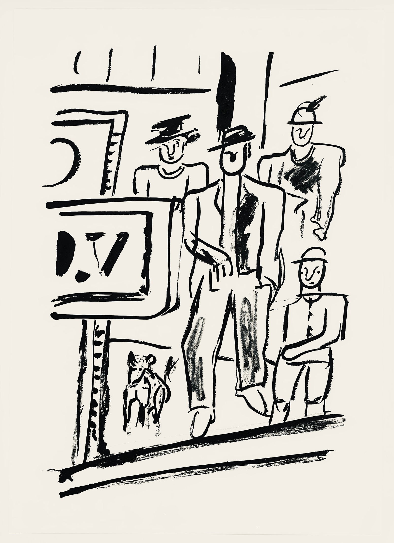 Fernand Leger, Composition, mes voyages - 4