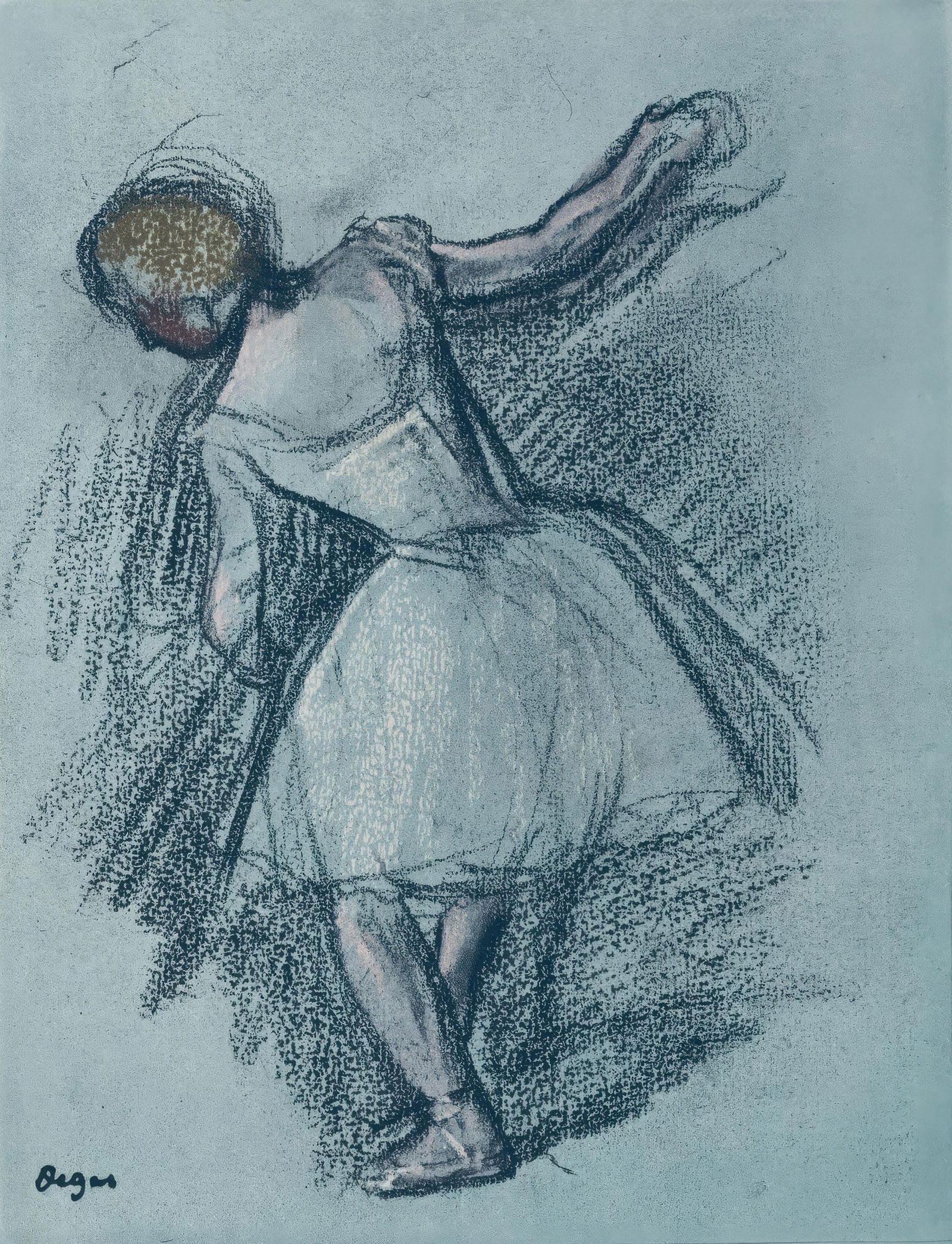 Edgar Degas, Dancer, from Dance Drawings, Limited Edition Engraving, 1936 (1 of 4)
