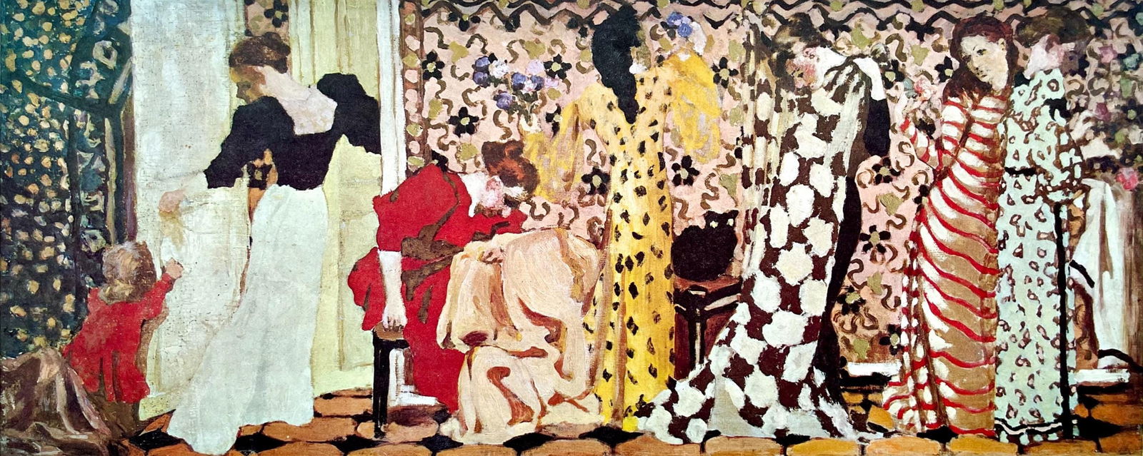 Edouard Vuillard, Composition, Derriere le miroir, Limited Edition Lithograph (1 of 4)