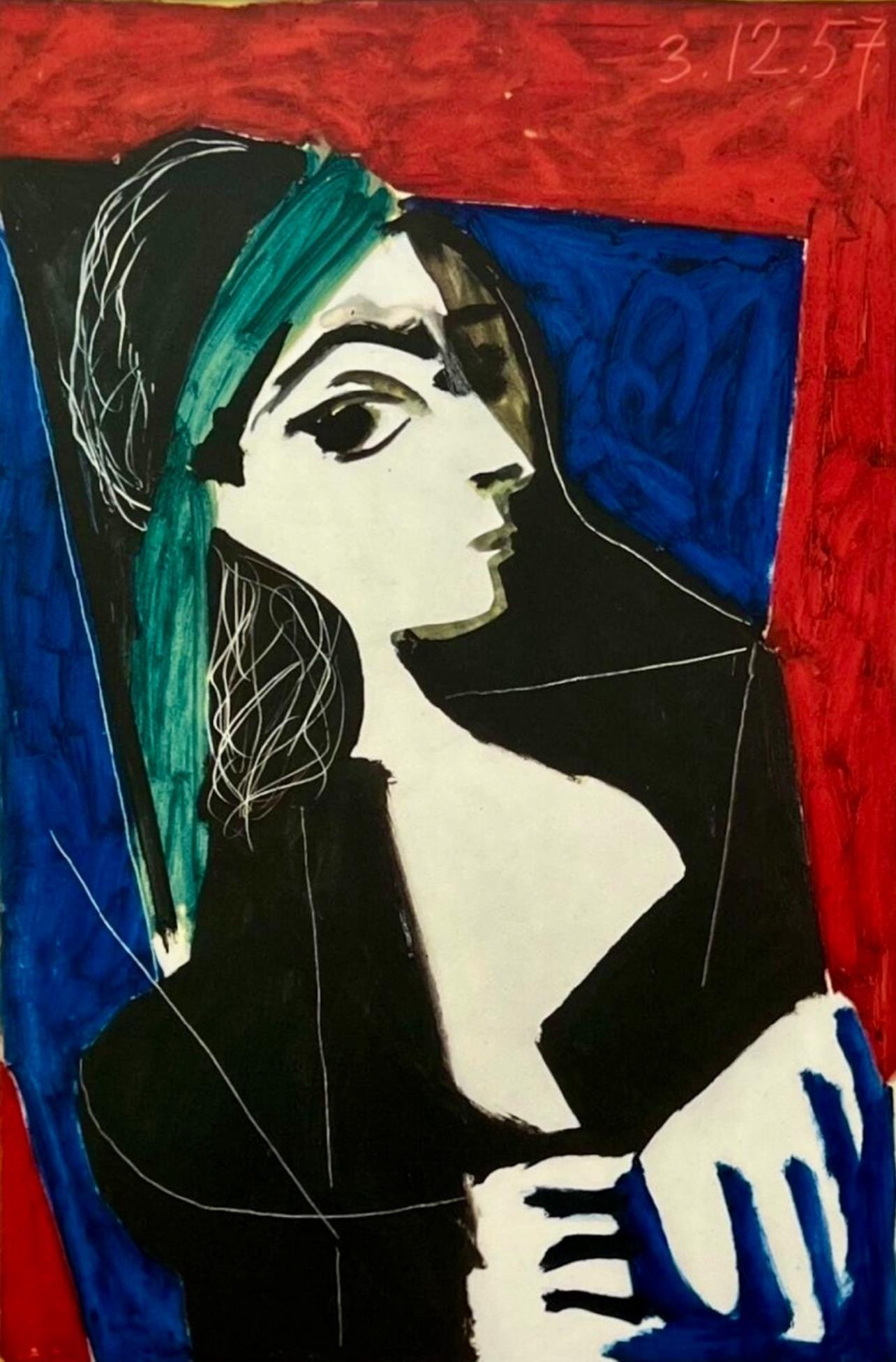 Pablo Picasso, Jacqueline, Original Edition Lithograph - 2