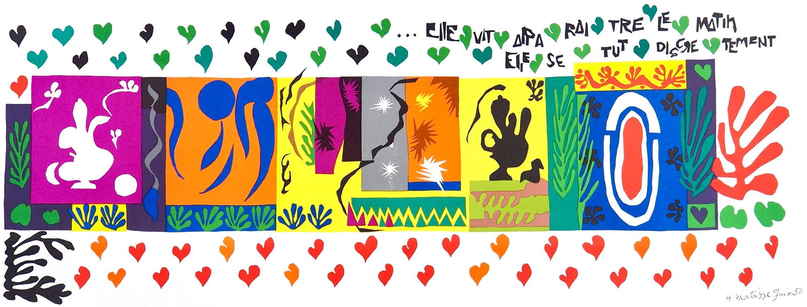 Henri Matisse, Mille et une Nuits, Derriere le miroir, Limited Edition Lithograph (1 of 4)