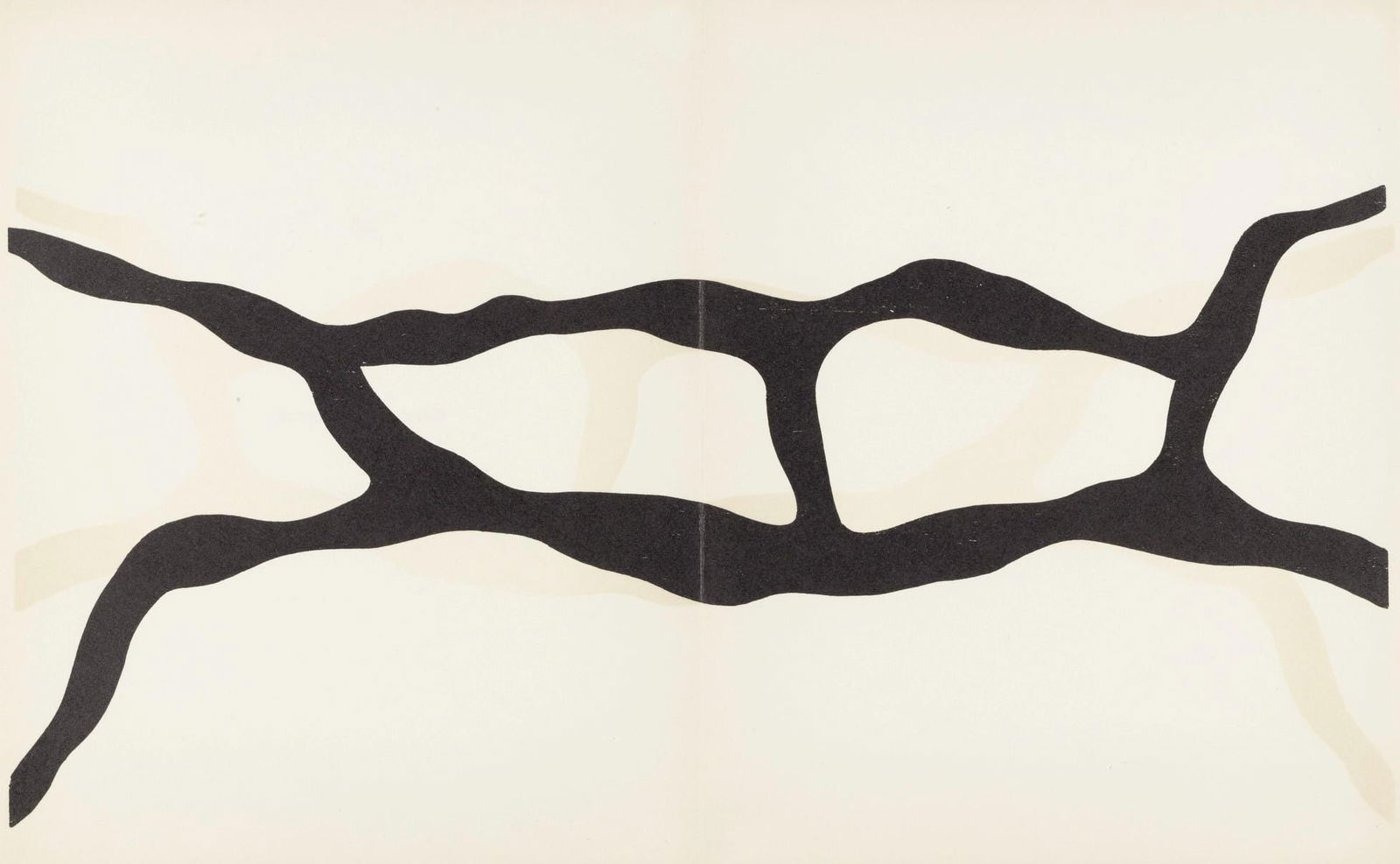 Hans Jean Arp, Composition (Arntz 148-175; Hagenbach A 25; Bolliger 54), Dreams and Projects, (1 of 4)