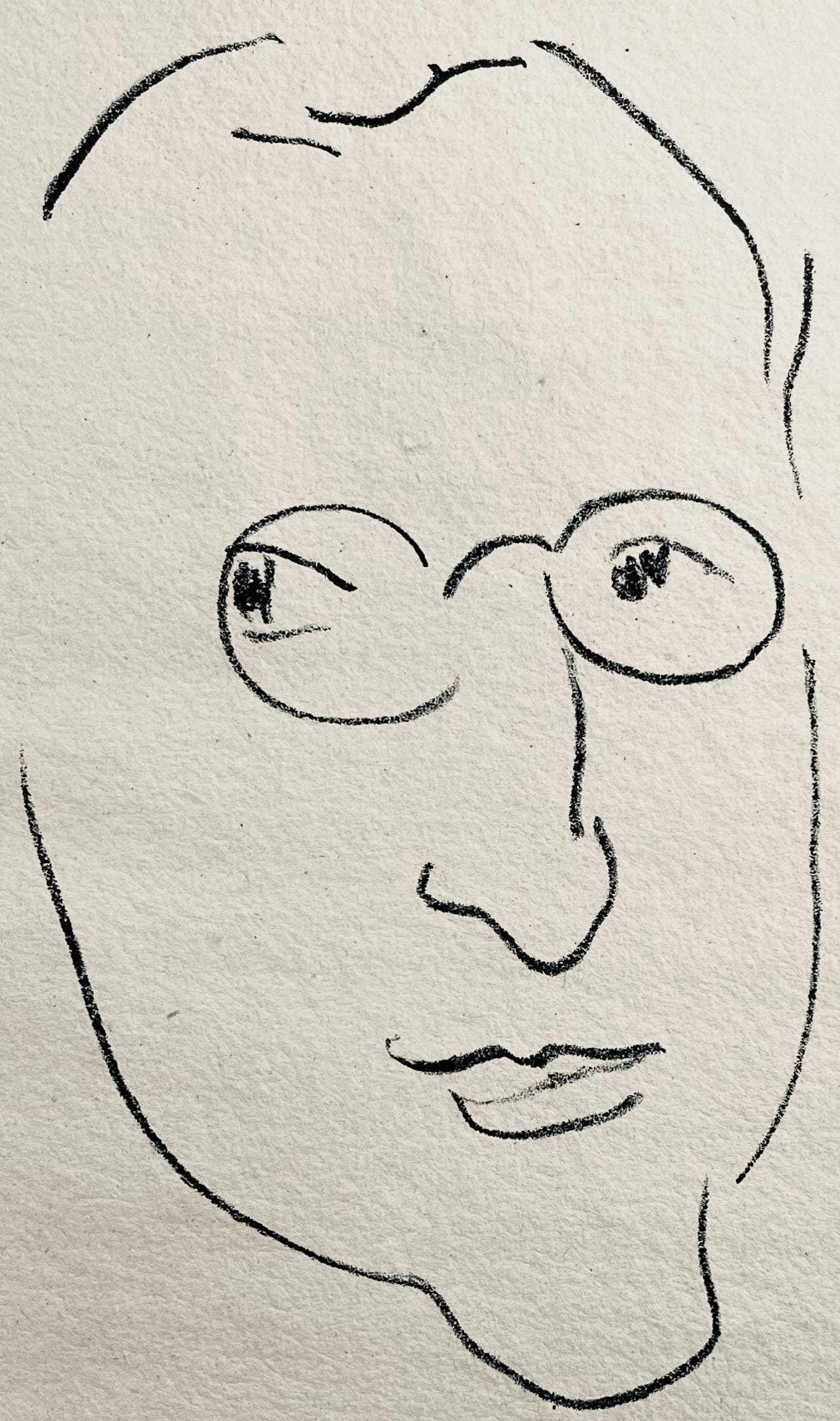 Henri Matisse, Lithographie XI (Duthuit 20), Repli, Gravures de Henri Matisse, Limited Edition: Lithograph on velin a la forme des papeteries d'Arches paper. Unsigned and unnumbered. Paper Size: 10 x 6.375 inches. Excellent condition. Notes: From the volume, Repli, Gravures de Henri Matisse, 194