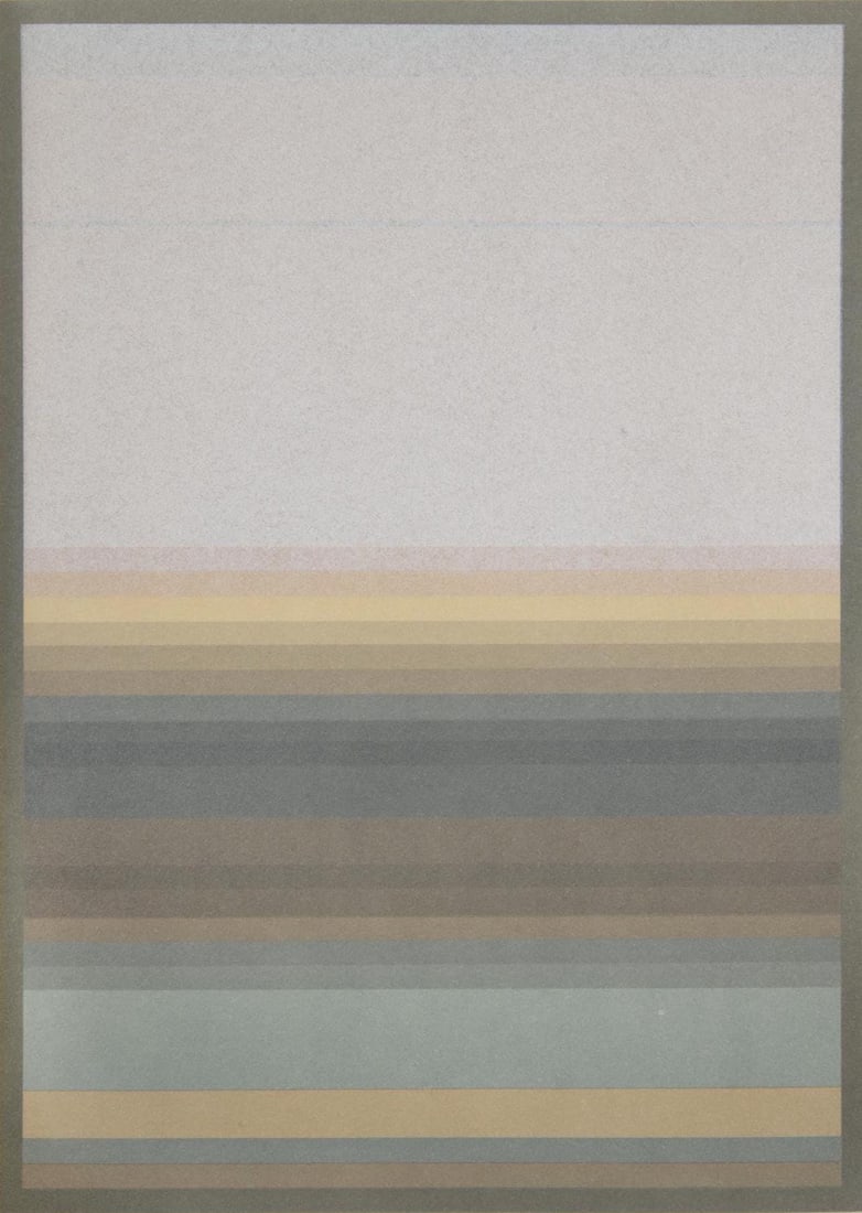 Jim Bird, Composition, Ediciones Poligrafa, Redfern Gallery, Limited Edition Lithograph (1 of 4)