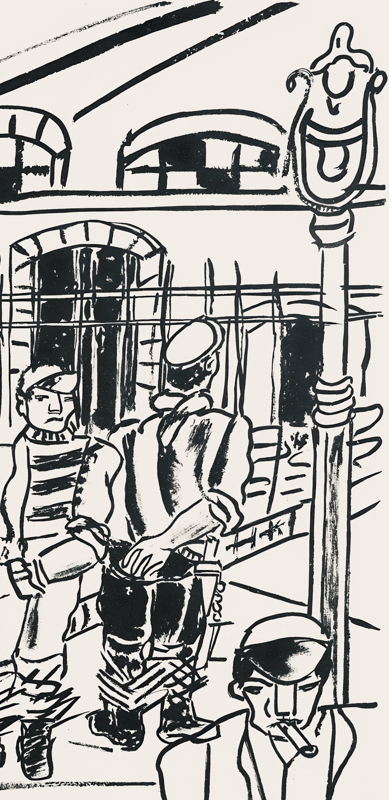 Fernand Leger, Composition, mes voyages - 3