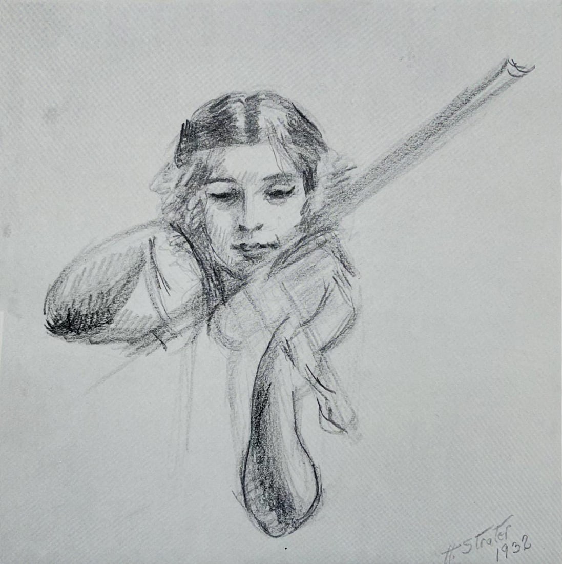 Henry Strater, Composition, 24 Drawings by Henry Strater, Limited Edition Lithograph (1 of 4)