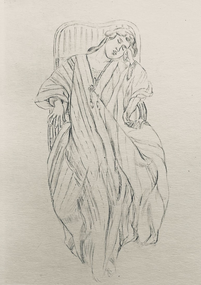 Henri Matisse, Composition (Dutel 3), Dessins de Henri-Matisse, Limited Edition Lithograph: Lithograph on velin Lafuma paper. Unsigned and unnumbered. Paper Size: 10 x 8 inches. Excellent condition. Notes: From the album, Dessins de Henri-Matisse, 1925. Published by Editions des Quatre Chemi