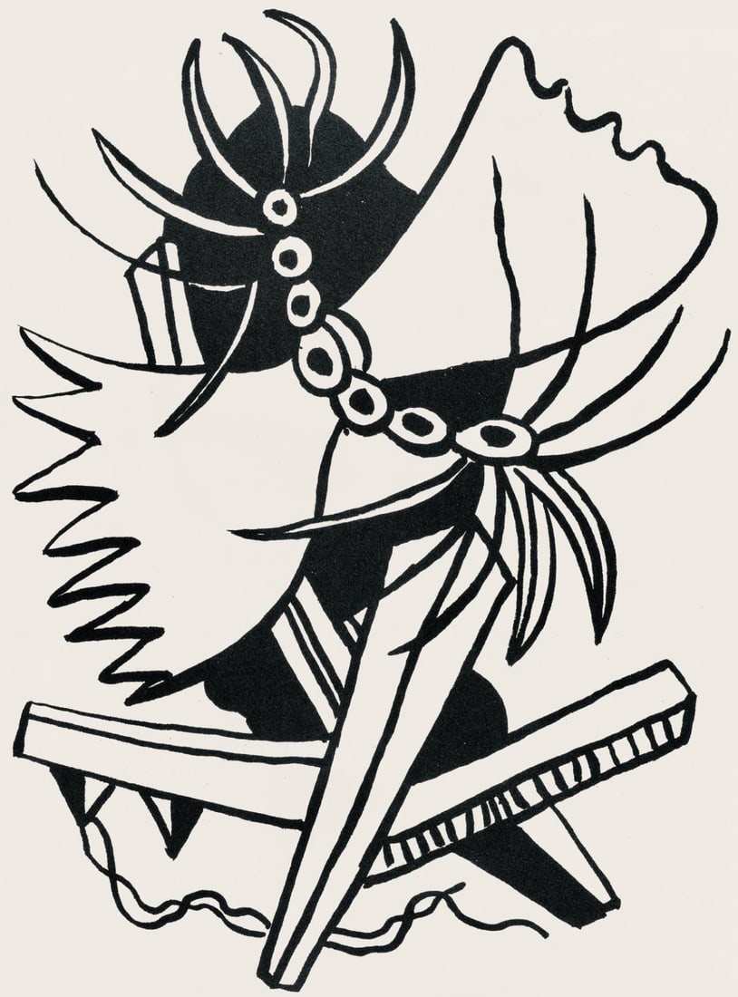 Fernand Leger, Composition, Cirque, Lithographies Originales, Limited Edition Lithograph (1 of 4)