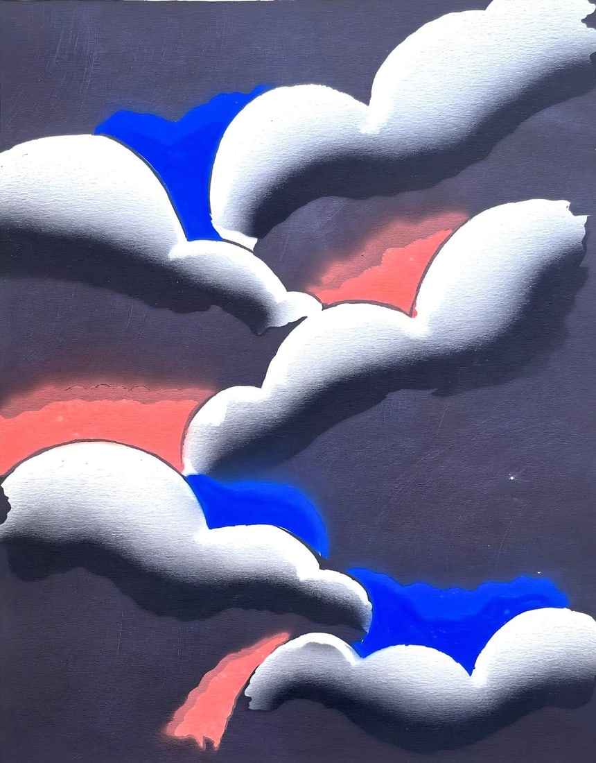 Sonia Delaunay, Planche No. 9, Compositions, couleurs, idees: Sonia Delaunay, Limited Edition: Colour stencil with dense gouache inks on velin paper. Unsigned and unnumbered with printed title-heading designed by Delaunay, upper left, as issued. Paper Size: 12.625 x 9.625 inches. Excellent cond