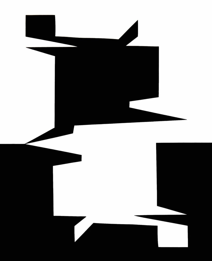 Victor Vasarely, Composition, Etres ou Fantomes, Limited Edition Heliogravure (1 of 4)