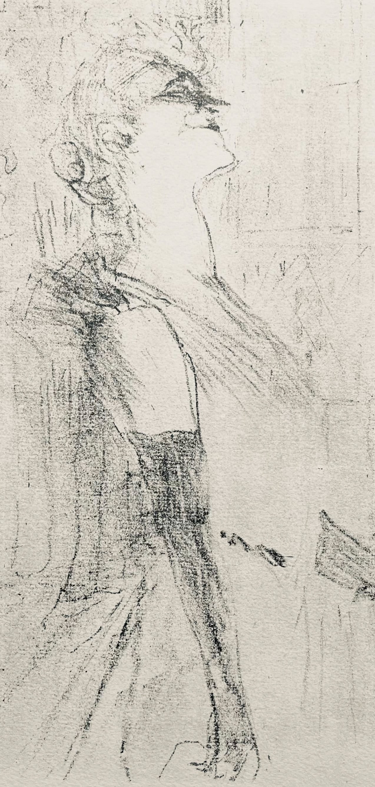 Henri de Toulouse-Lautrec, Composition, Yvette Guilbert vue par Toulouse-Lautrec, Limited Edition - 2