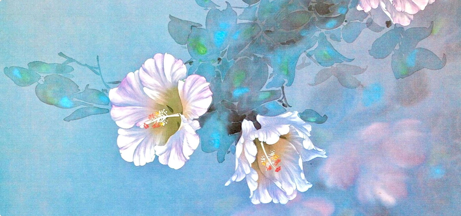 David Lee, Lavender Light, Original Edition Offset Lithograph - 2