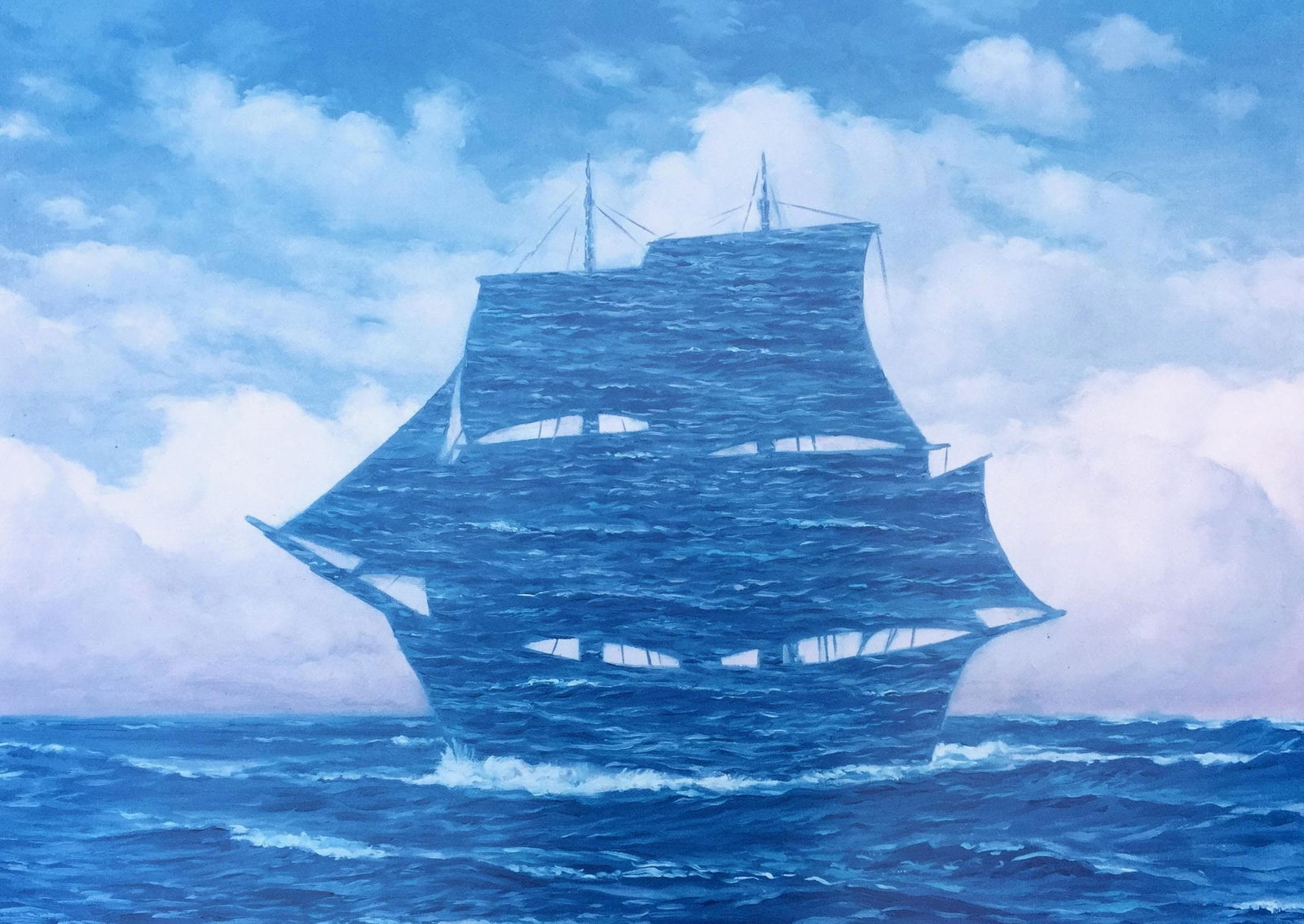 Rene Magritte, Le seducteur, Official Edition Offset Lithograph: Offset lithograph on archival paper. Paper Size: 19.75 x 27.5 inches. Inscription: Unsigned and unnumbered, as issued. Condition: Excellent. Notes: Licensed by C.H./ADAGP, Paris; published and