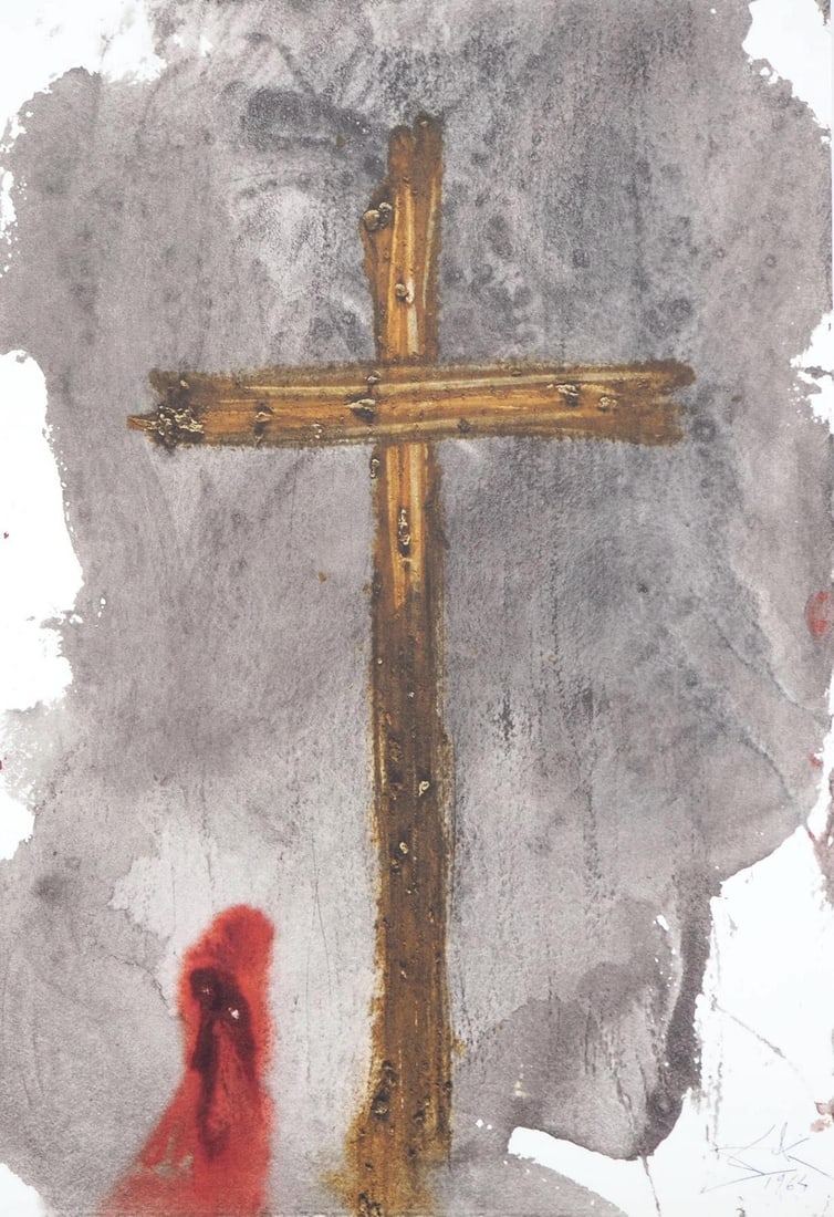 Salvador Dali, Composition (Michler/Lopsinger 1600; Field 69-3), Biblia Sacra, Limited Edition (1 of 4)