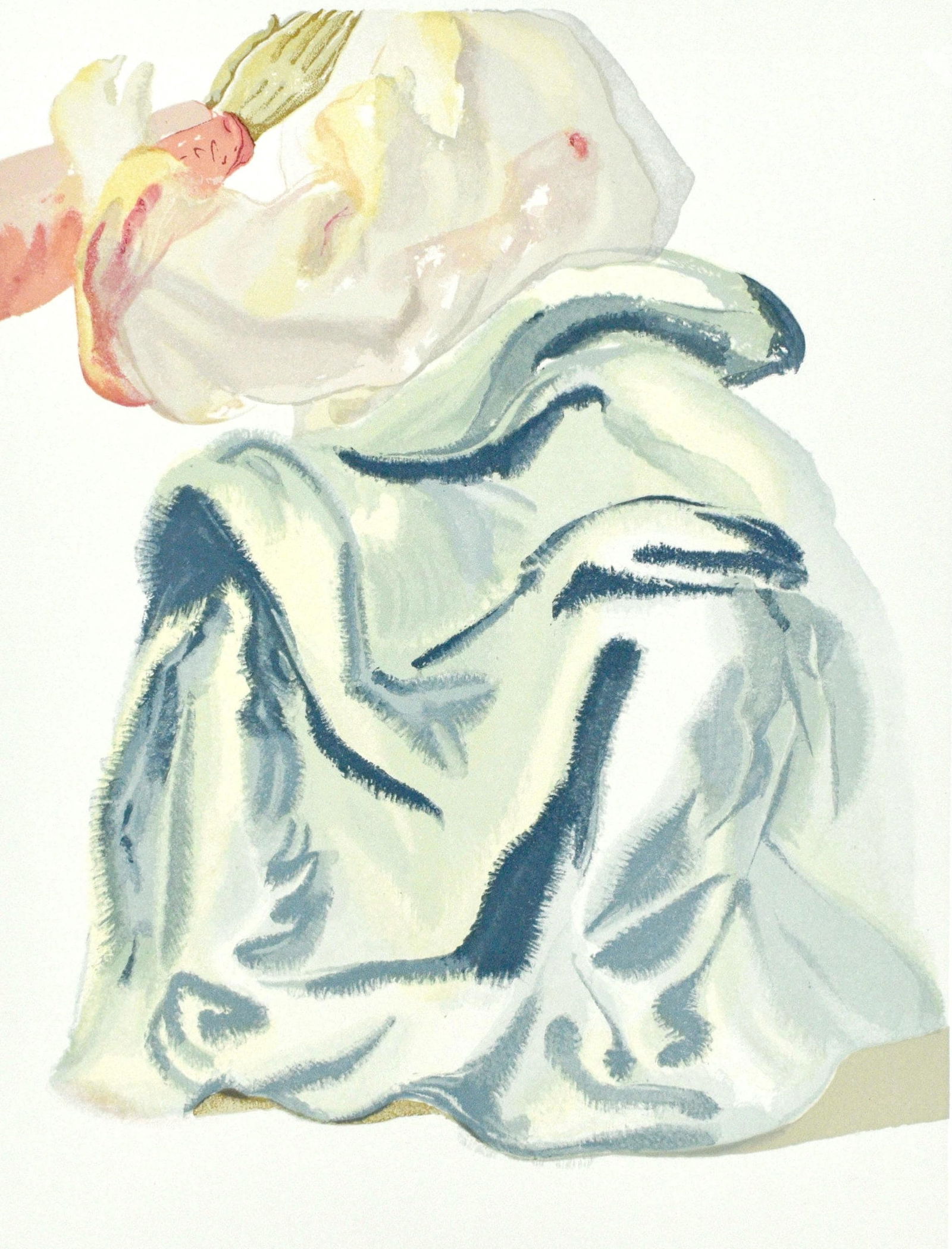 Salvador Dali, Le Paradis XXX (Michler/Lopsinger 1039-1138; Field 189-200), La Divine Comedie,: Woodcut in colors on velin pur chiffon de Rives paper. Paper size: 13 x 10.375 inches. Inscription: Unsigned and unnumbered, as issued. Catalogue raisonne references: Dali, Salvador, et al. Salvador