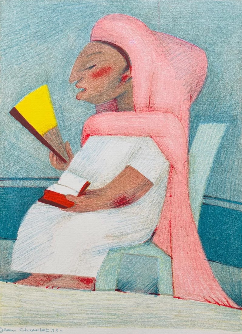 Jean Charlot, Composition, Limited Edition Lithograph (1 of 4)