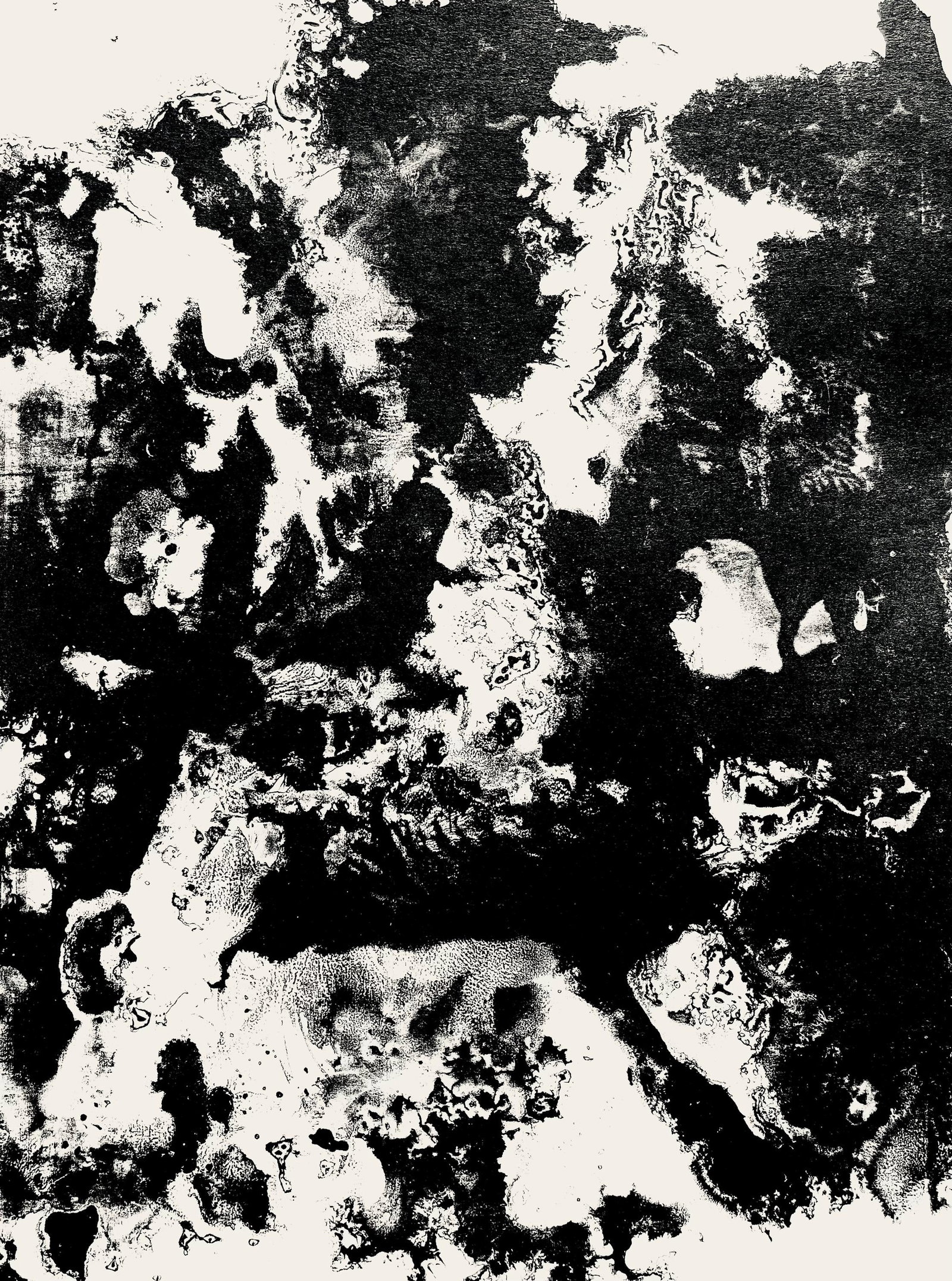 Francois Fiedler, Composition, Derriere le miroir, Limited Edition Lithograph (1 of 4)