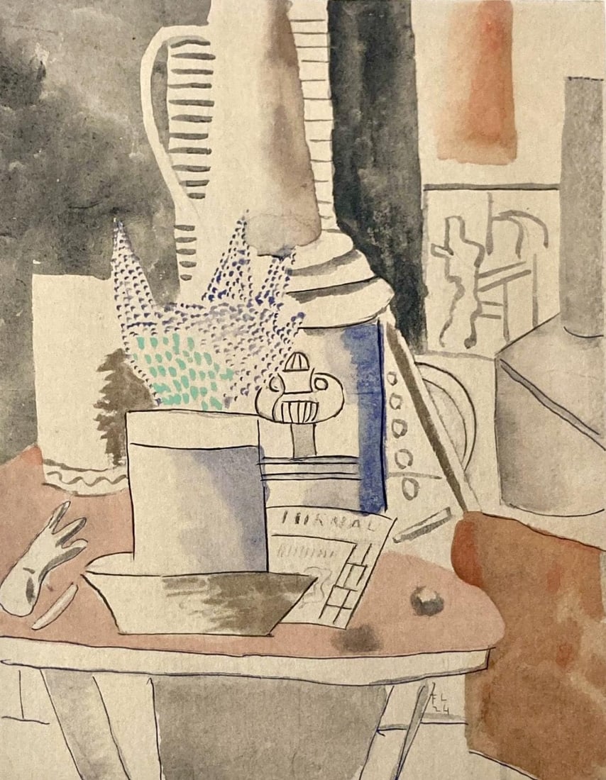 Fernand Leger, Composition, Contrastes, Limited Edition Lithograph (1 of 4)