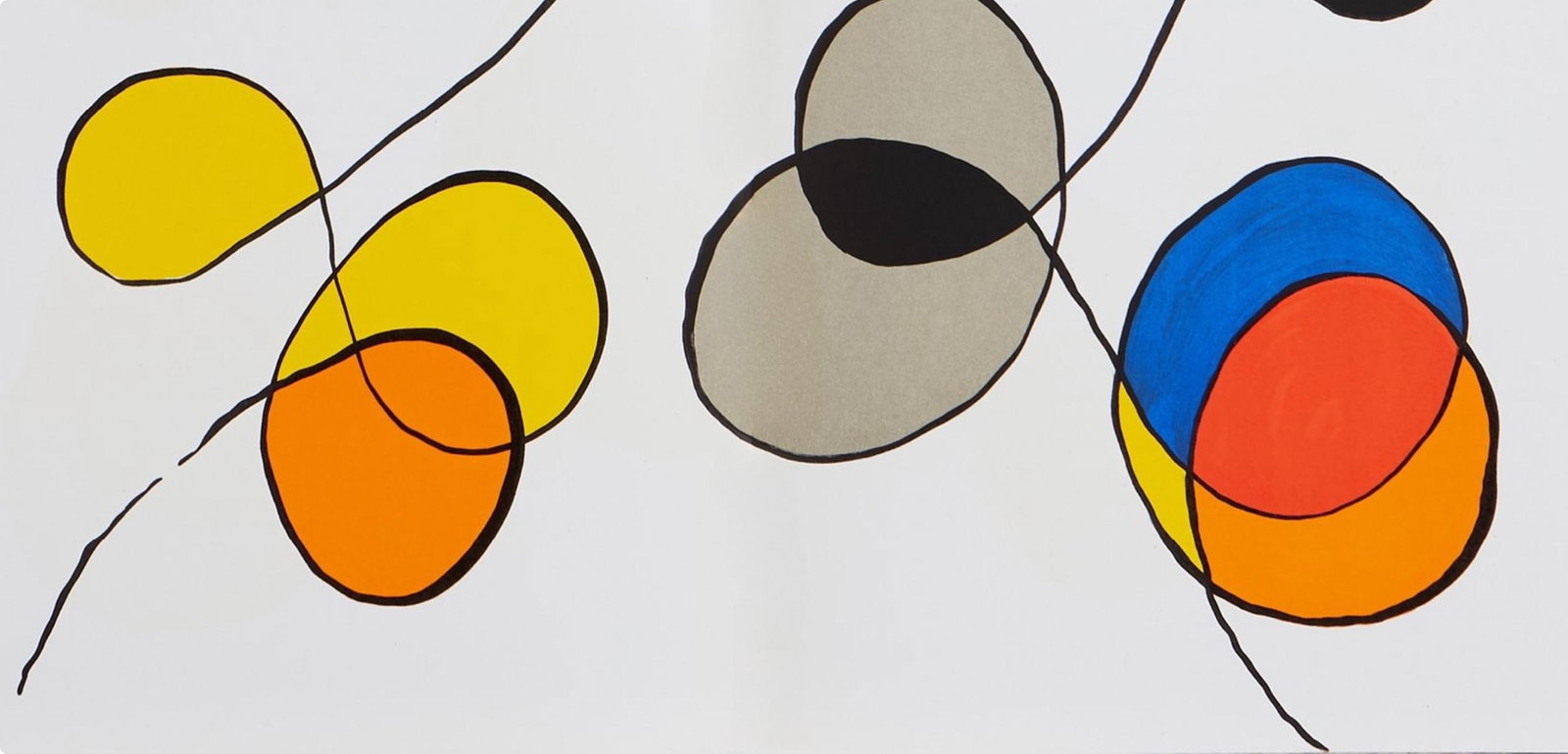 Alexander Calder, Composition, Derriere le miroir, Limited Edition Lithograph - 2