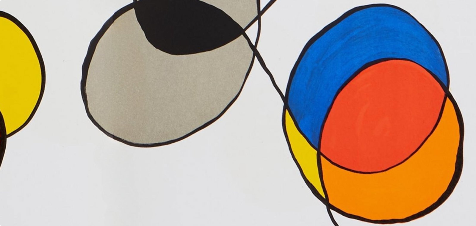 Alexander Calder, Composition, Derriere le miroir, Limited Edition Lithograph - 4