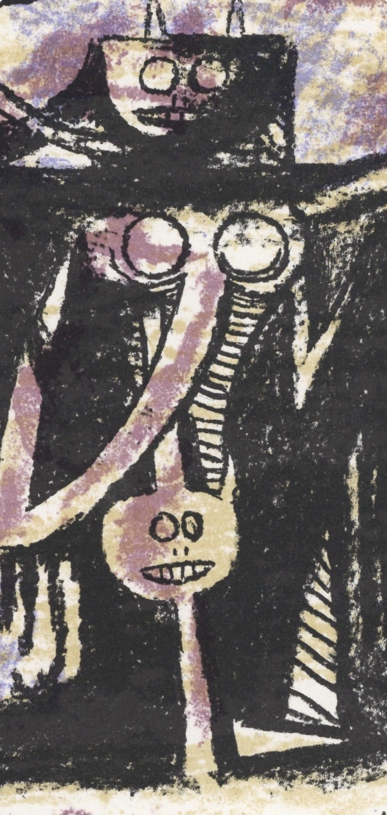 Wifredo Lam ????, Composition, XXe siecle, Limited Edition Lithograph - 3