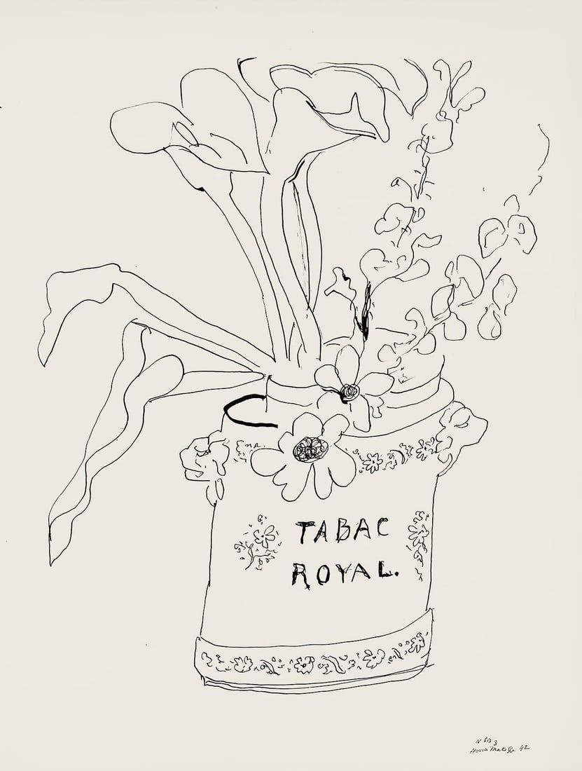 Henri Matisse, Serie N Gc'S, var. 3 (Duthuit 9), Henri Matisse, Dessins, Themes et variations,: Lithograph on velin pur fil paper. Paper Size: 12.875 x 9.625 inches. Excellent condition. Inscription: Signed in the plate and unnumbered, as issued. Notes: From the folio, Henri Matisse, Dessins, Th