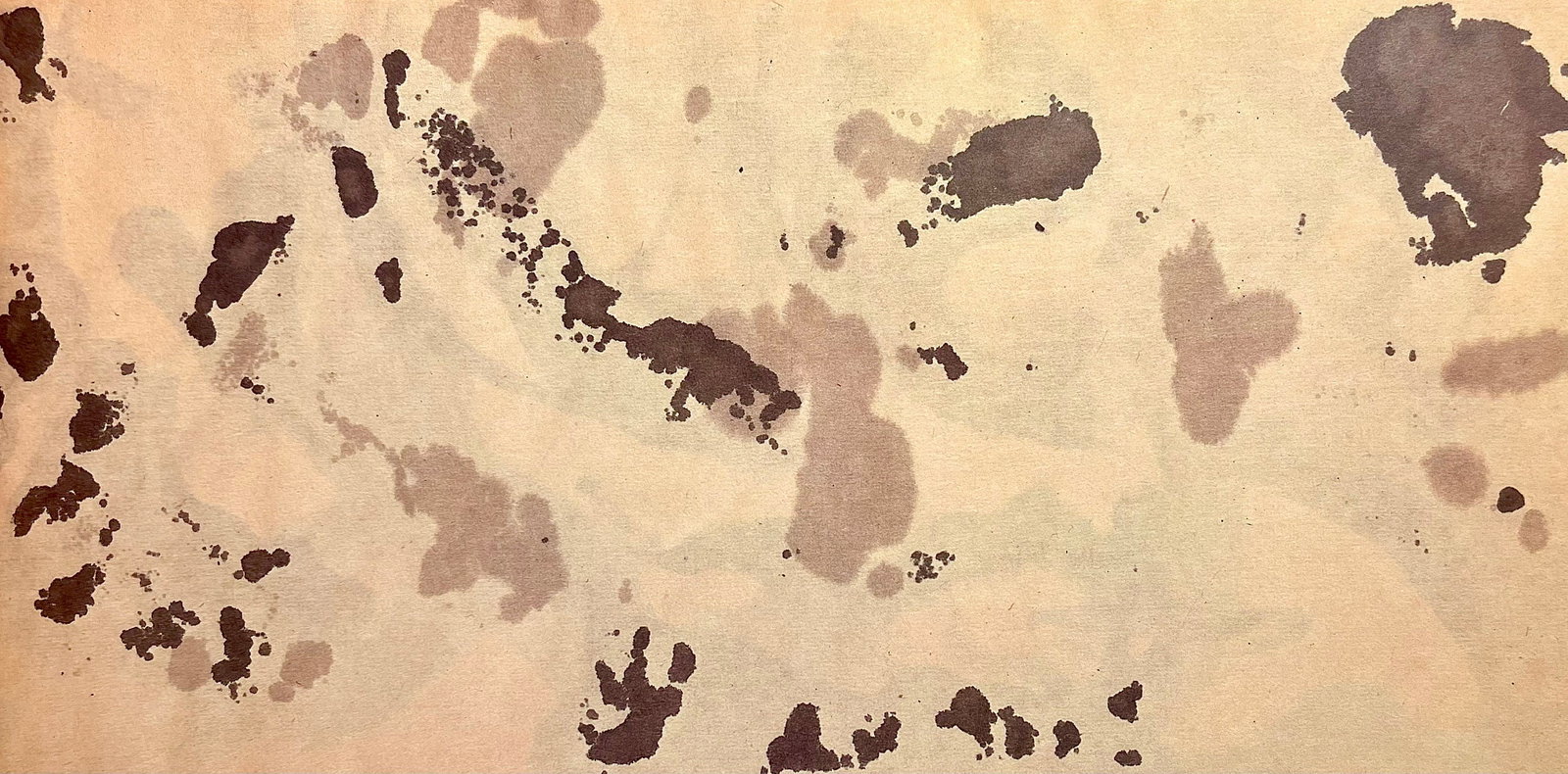 Jackson Pollock, Composition, Jackson Pollock, The Last Sketchbook, Limited Edition Lithograph: Lithograph on velin Mohawk paper. Inscription: unsigned and unnumbered, as issued. Paper Size: 5 x 12 inches. Excellent condition. Notes: From the album, Jackson Pollock, The Last Sketchbook, 1982. Pu