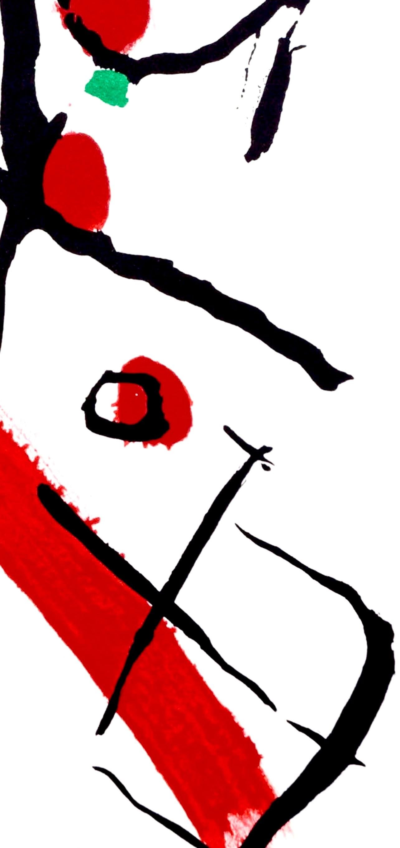 Pierre Tal-Coat, Composition, Derriere le miroir, Limited Edition Lithograph - 4