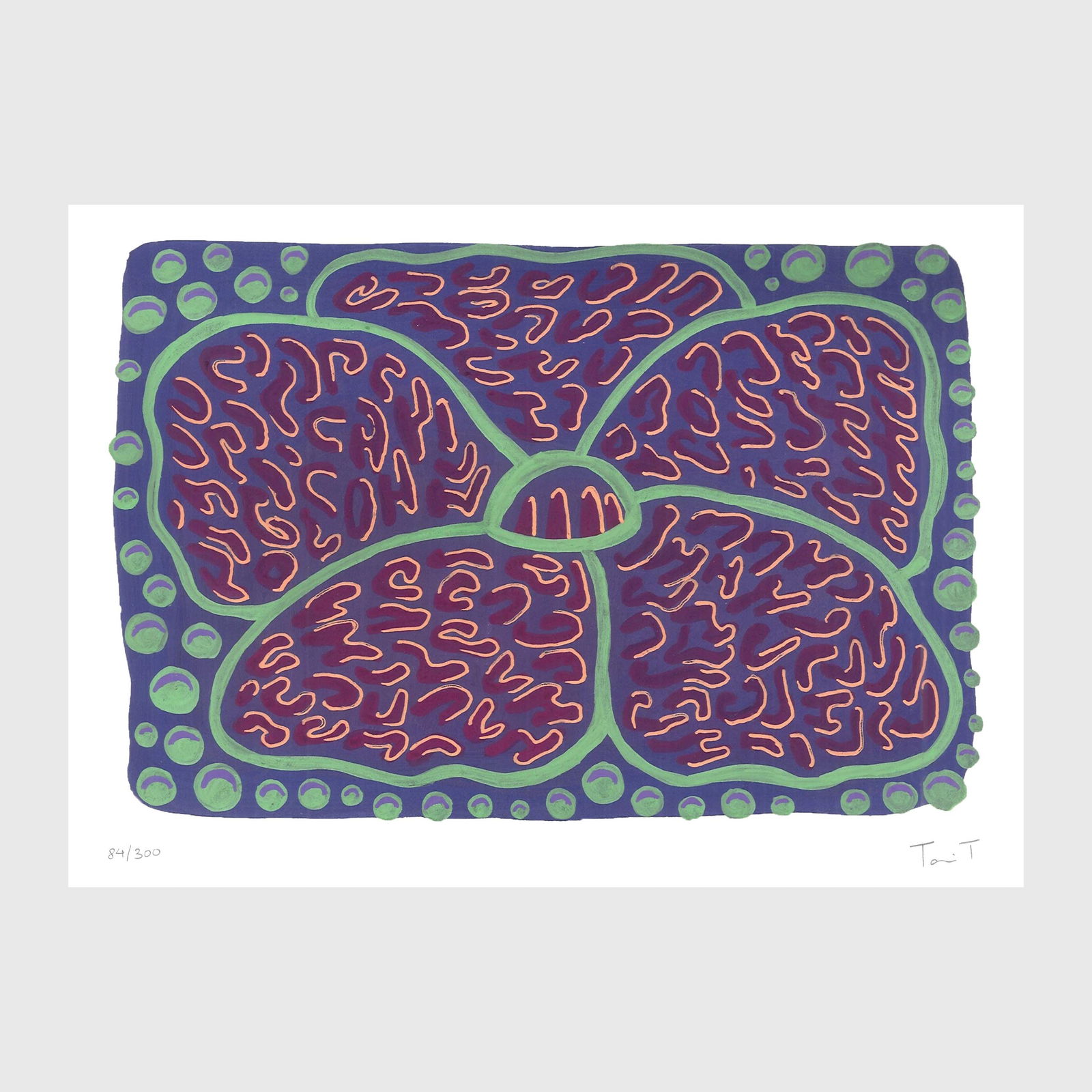 Indigo Rafflesia Flower: Artist: Tanvi Thakur (1996) Title: Indigo Rafflesia Flower, Rafflesia Series Year: 2026 Medium: Archival Pigment Print on Paper Edition: 300 Size: 8 x 6 inches Inscription: Signed and numbered by the