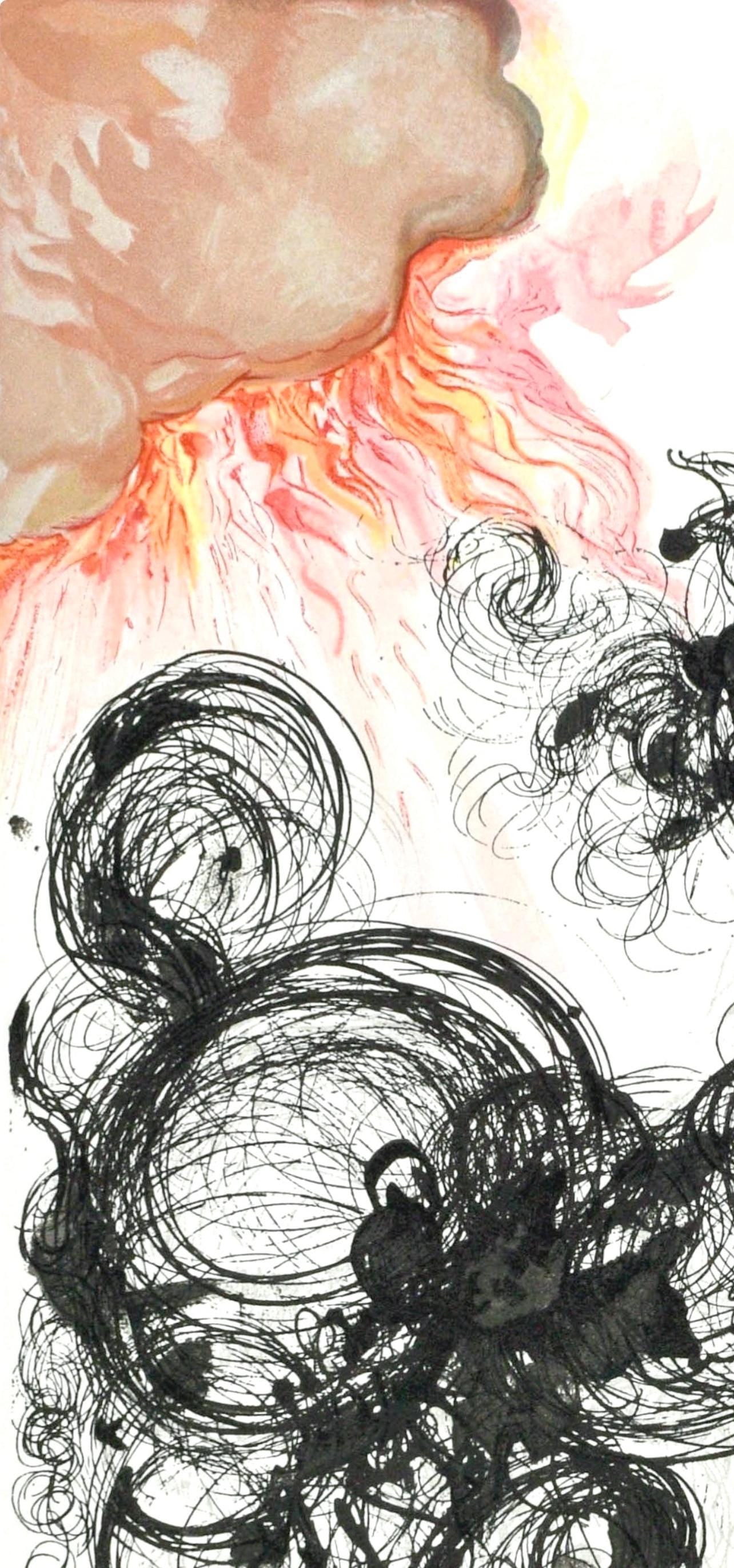 Salvador Dali, L'Enfer VI (Michler/Lopsinger 1039-1138; Field 189-200), La Divine Comedie, Limited - 4