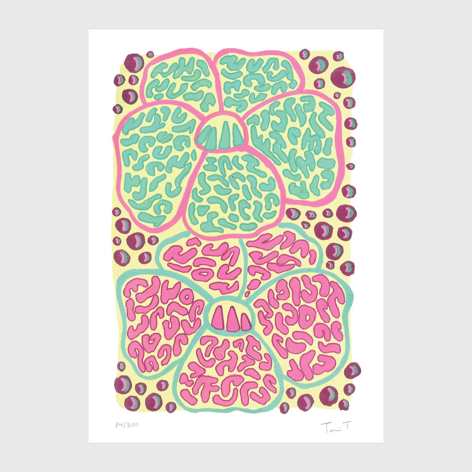 Green & Pink Rafflesia Flower: Artist: Tanvi Thakur (1996) Title: Green & Pink Rafflesia Flower, Rafflesia Series Year: 2026 Medium: Archival Pigment Print on Paper Edition: 300 Size: 6 x 8 inches Inscription: Signed and numbered b
