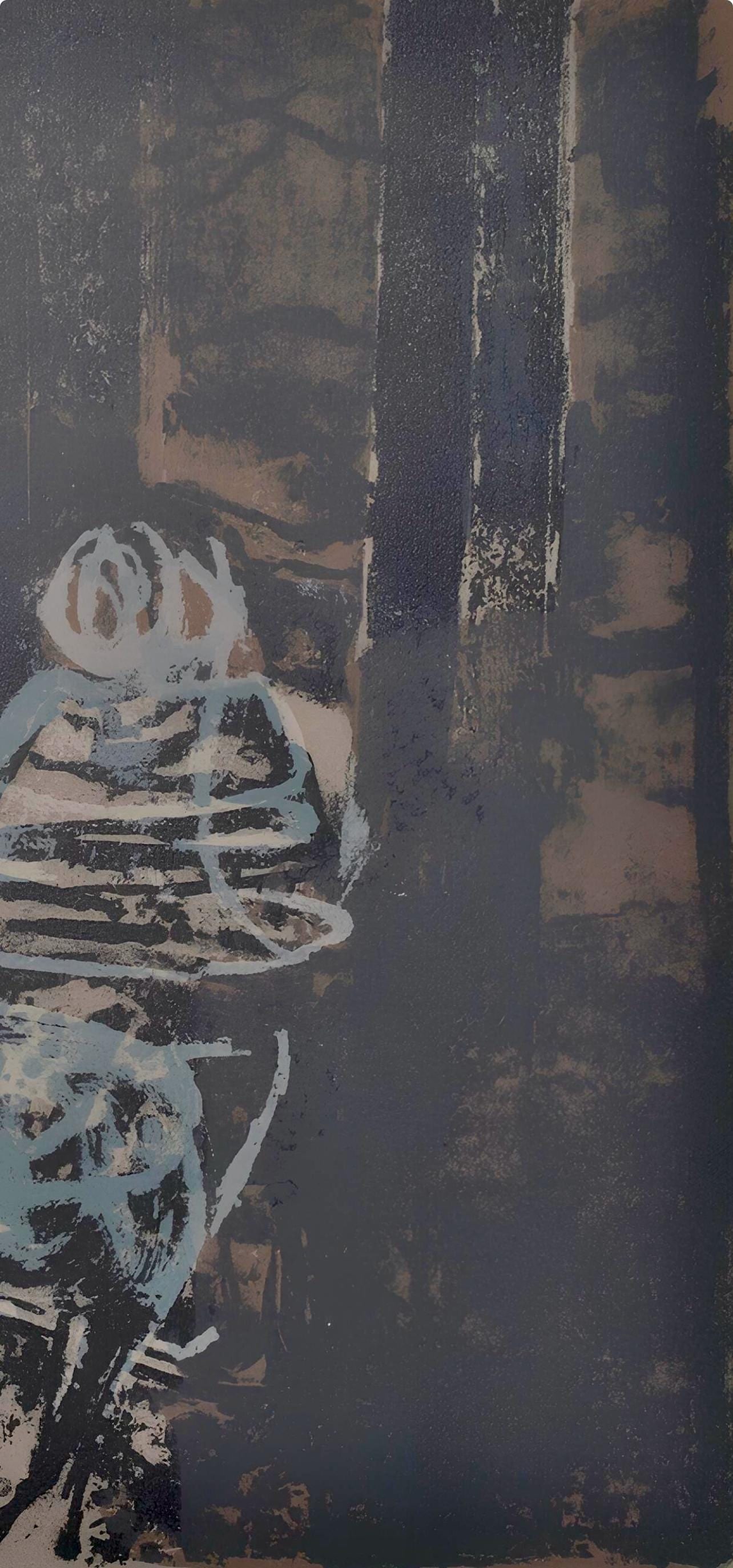 Paul Guiramand, Composition, Œuvres completes d'Albert Camus, Limited Edition Lithograph - 4