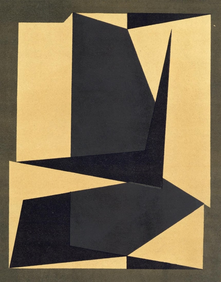 Victor Vasarely, Composition, XXe siecle, Limited Edition Lithograph (1 of 4)