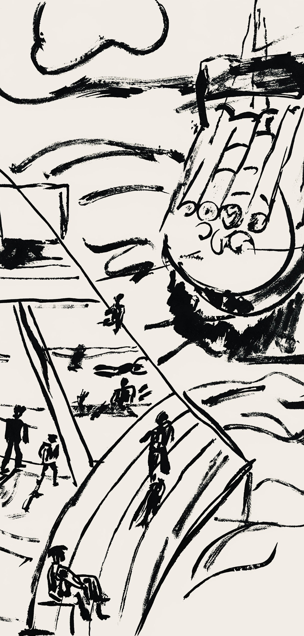 Fernand Leger, Composition, mes voyages - 3