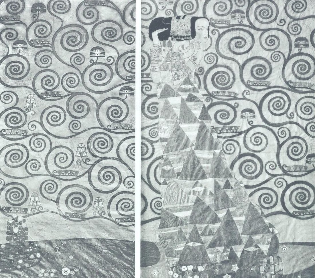 Gustav Klimt, Der Lebensbaum, Anfang, from Eine Nachlese, Limited Edition Heliogravure and: Heliogravure and collotype on velin paper. Paper size: 18.86 x 17.91 inches, overall; 10.75 x 12.13 inches, image size. Inscription: Signed in the plate, and unnumbered, as issued. Condition: Very goo