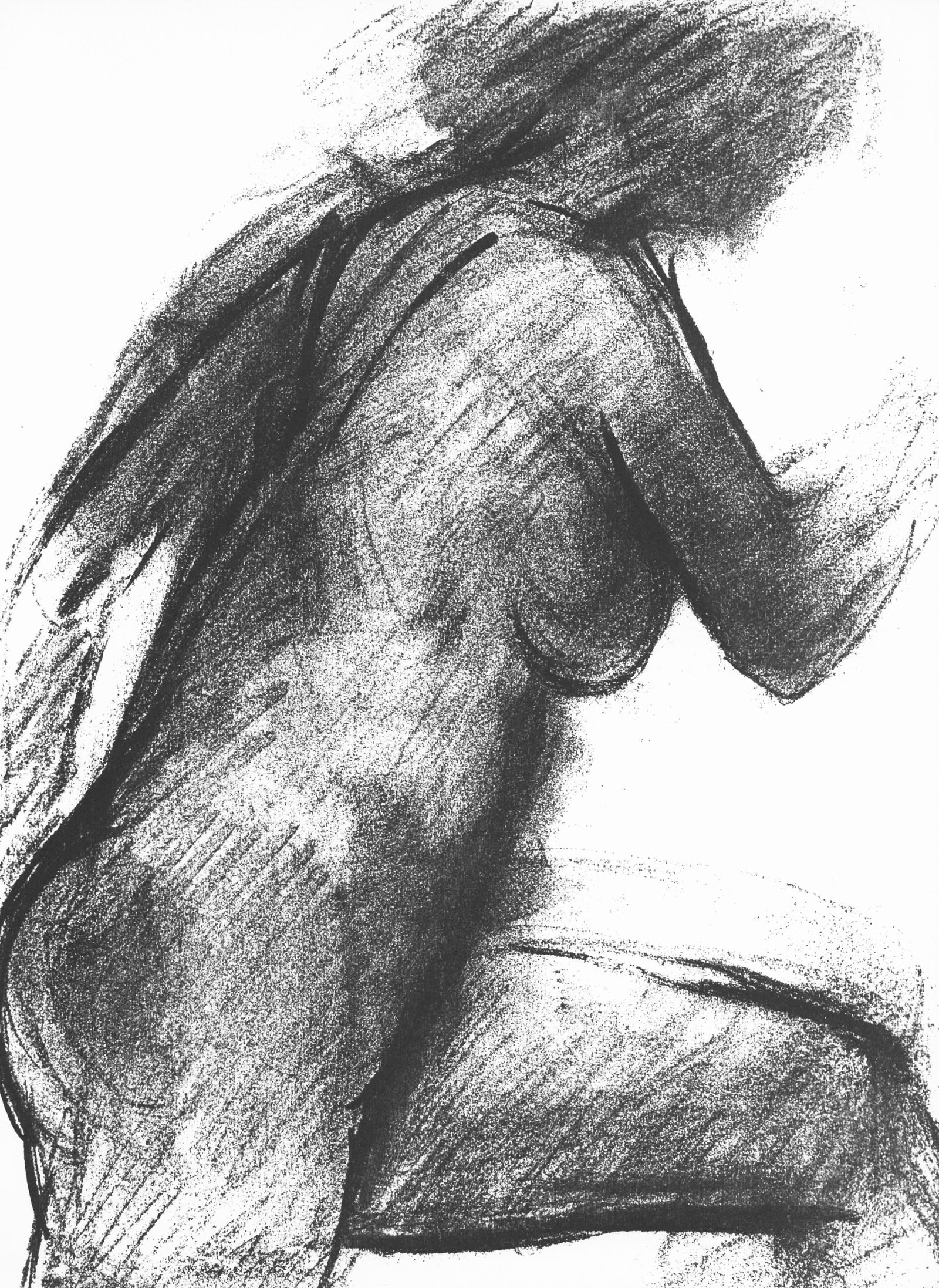 Claude Garache, Composition, Hommage a Aime et Marguerite Maeght, Derriere le miroir, Limited: Lithograph on velin paper. Paper Size: 15 x 11 inches. Inscription: Unsigned and unnumbered, as issued. Condition: Very good/excellent, consistent with age. Notes: From the folio, Derriere le miroir,