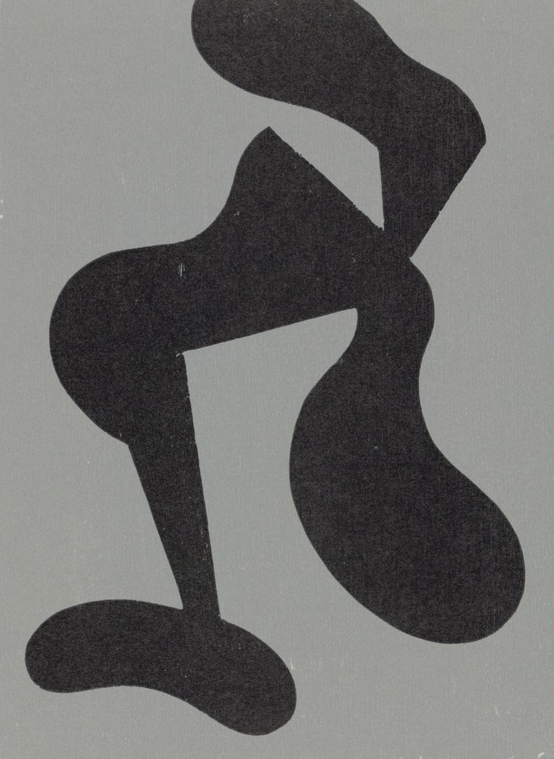 Hans Jean Arp, Composition (Arntz 148-175; Hagenbach A 25; Bolliger 54), Dreams and Projects,: Woodcut on velin d'Arches paper. Paper size: 11.25 x 8.875 inches. Excellent condition. Inscription: Unsigned and unnumbered, as issued. Notes: From the folio, Jean Arp, Dreams and Projects, 1951-1952