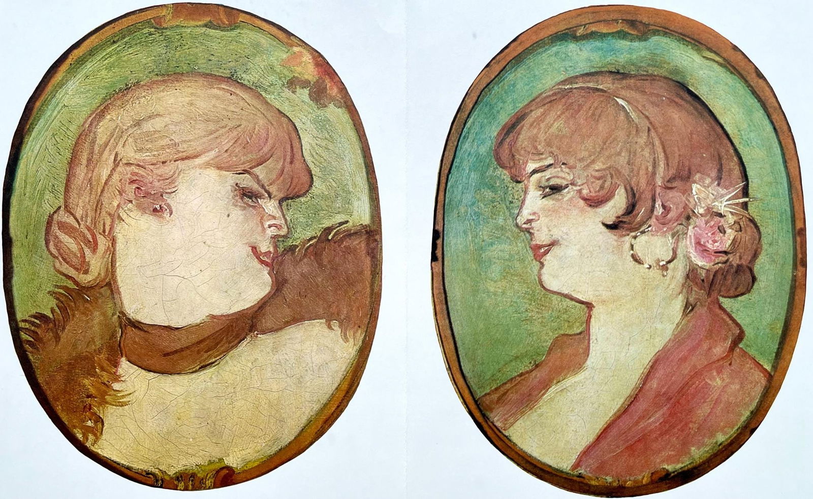 Henri de Toulouse-Lautrec, Composition, Derriere le miroir, Limited Edition Lithograph (1 of 4)