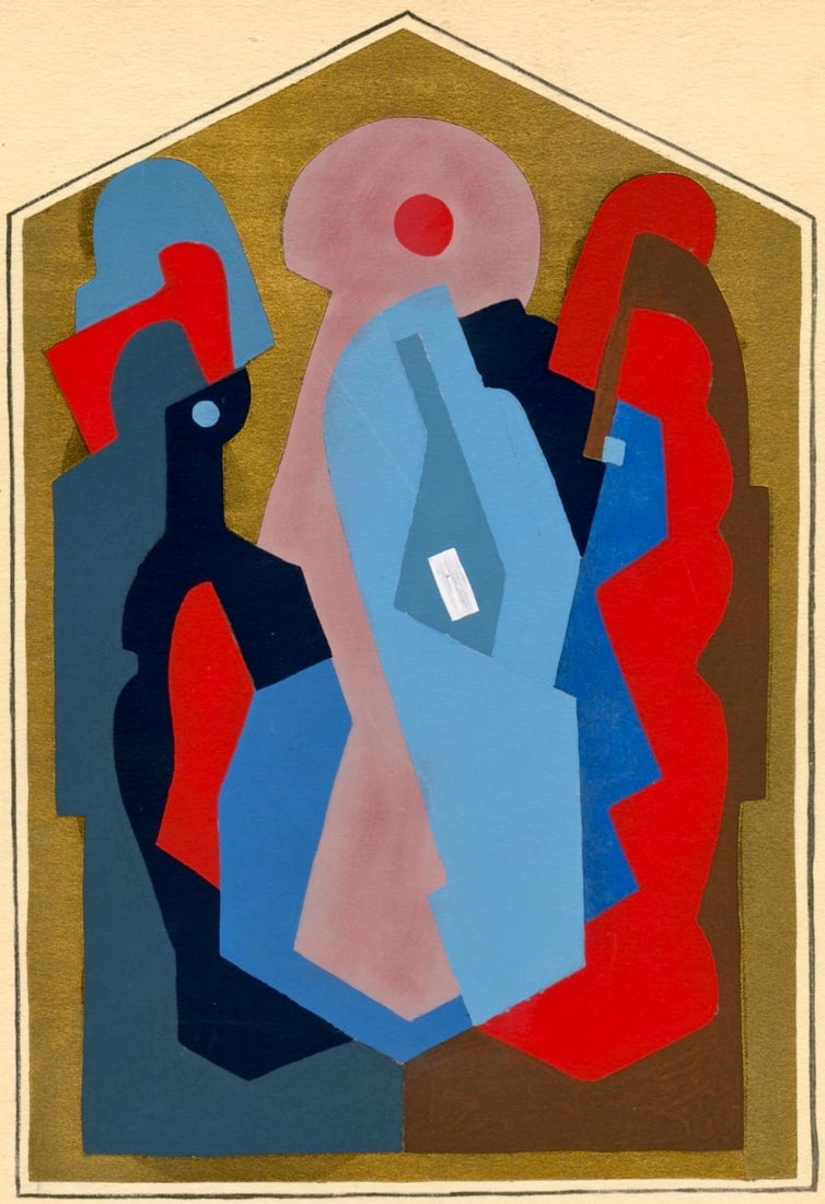 Albert Gleizes, Composition, L'Art Cubiste, Theories et Realistions, Limited Edition Lithograph (1 of 4)