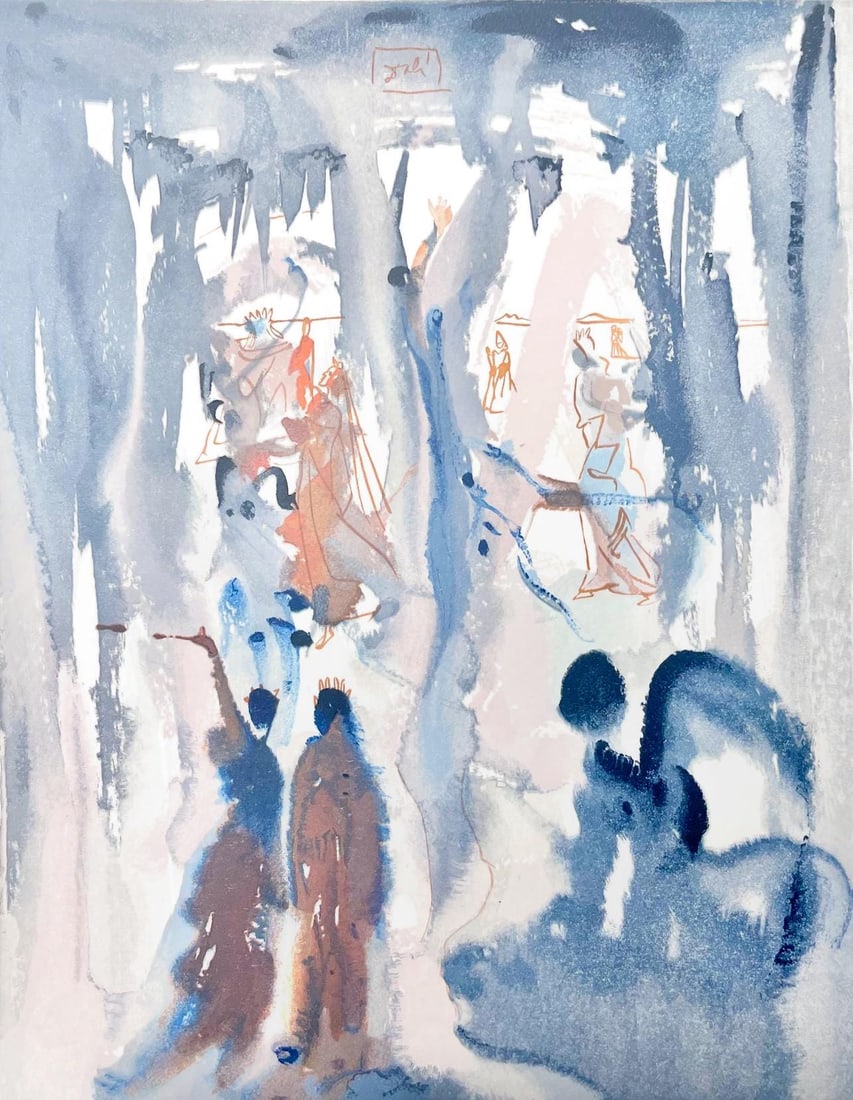 Salvador Dali, Paradies XIII (Michler/Lopsinger 1039-1138; Field 189-200), Die Gottliche Komodie, (1 of 4)