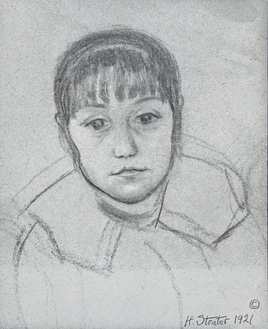 Henry Strater, Composition, 24 Drawings by Henry Strater, Limited Edition Lithograph (1 of 4)