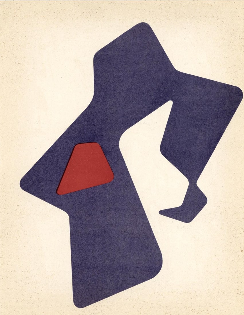 Hans Jean Arp, Heaume (Arntz 326), XXe siecle, Limited Edition Lithograph (1 of 4)