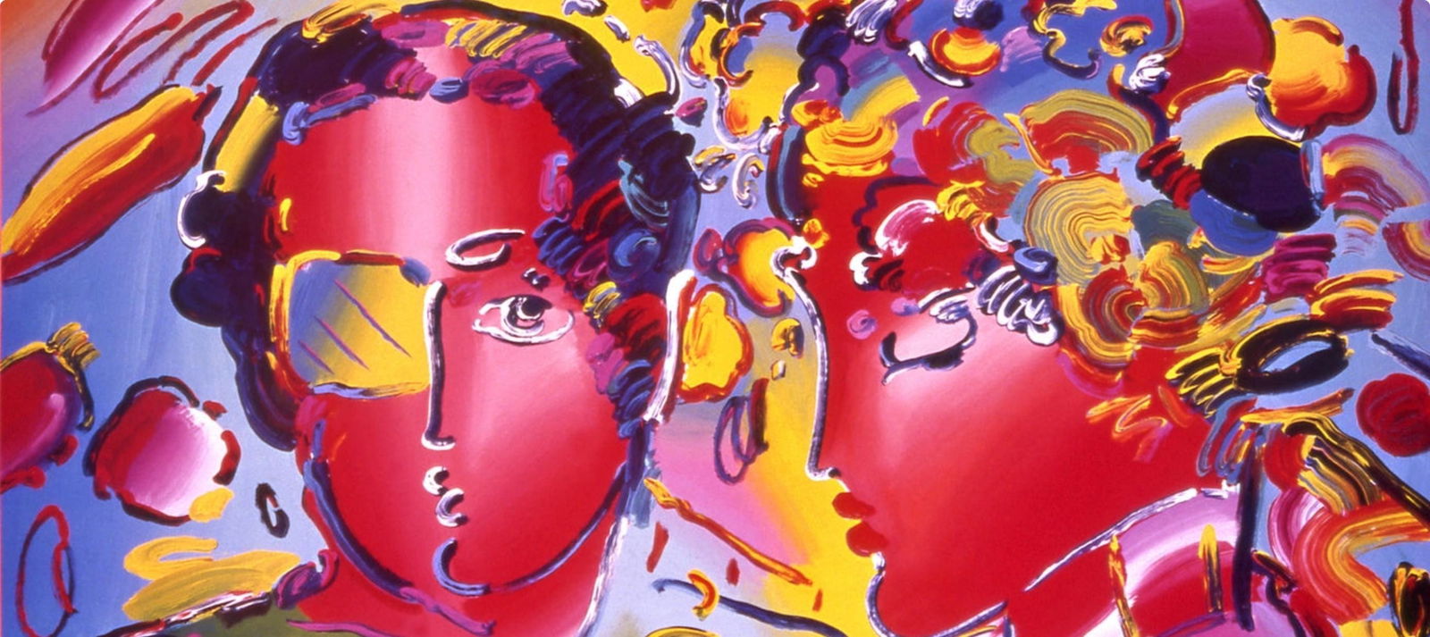 Peter Max, Zero in Love, 2000, Hand Signed, Official Edition Offset Lithograph - 2