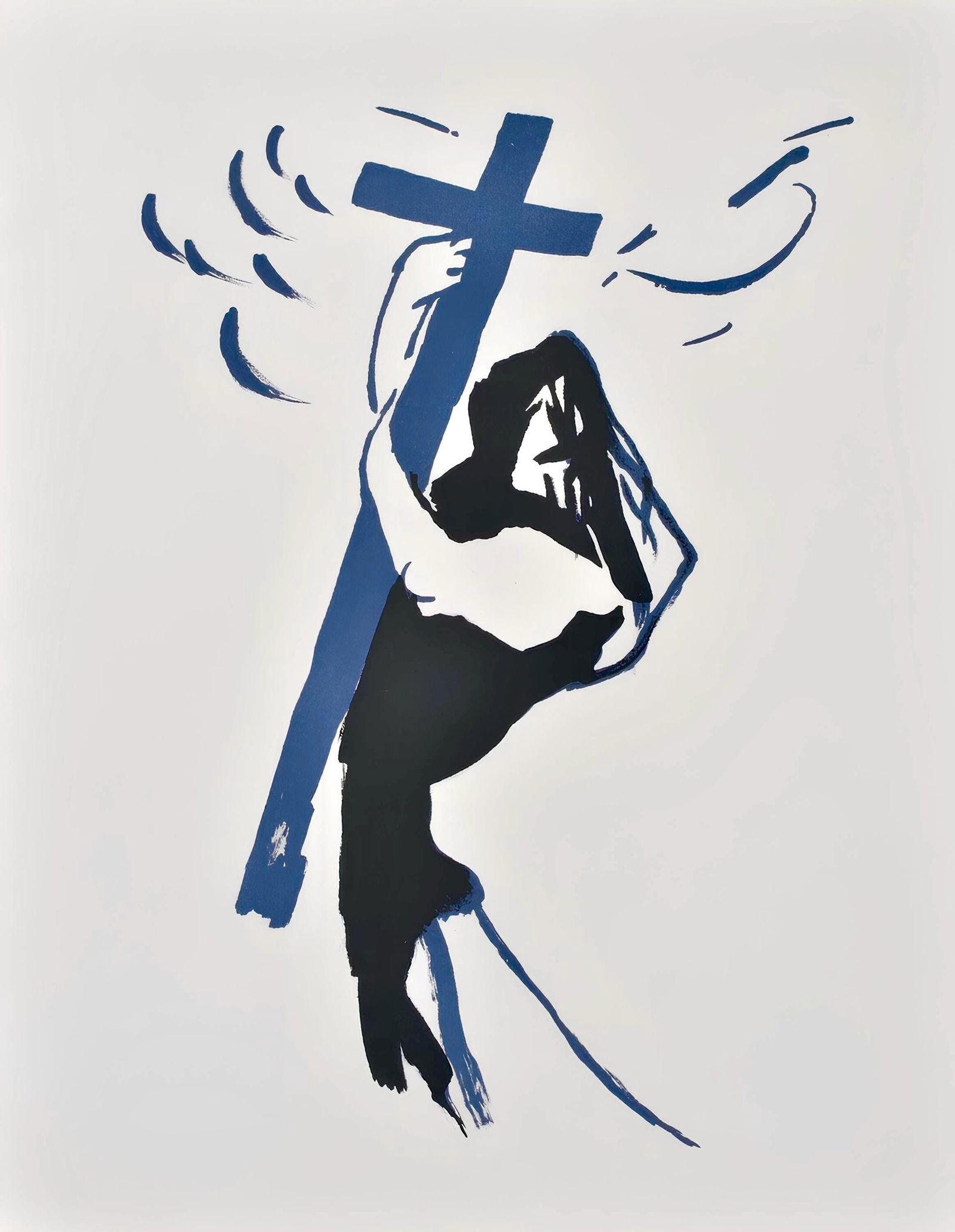 Francisco Bores, Composition, Œuvres completes d'Albert Camus, Limited Edition Lithograph (1 of 4)