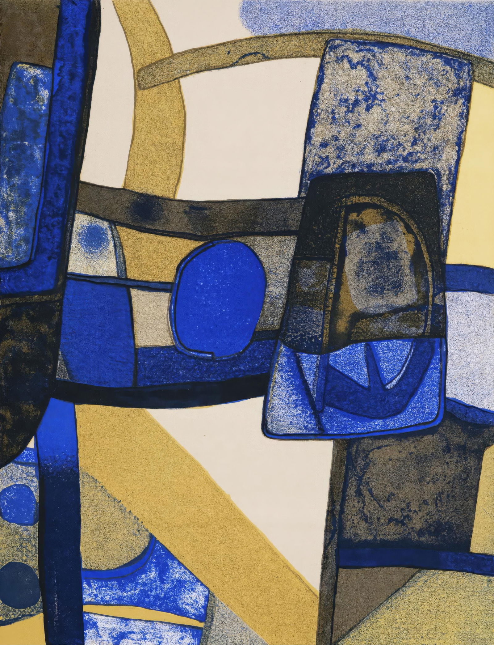 Maurice Esteve, Alalito, from Memories and Portraits of Artists, Limited Edition Lithograph, 1972: This exquisite lithograph by Maurice Esteve (1904-2001), titled Alalito, originates from the 1972 edition published by Editions A. C. Mazo et Cie., Paris, in collaboration with Leon Amiel, editeurs,