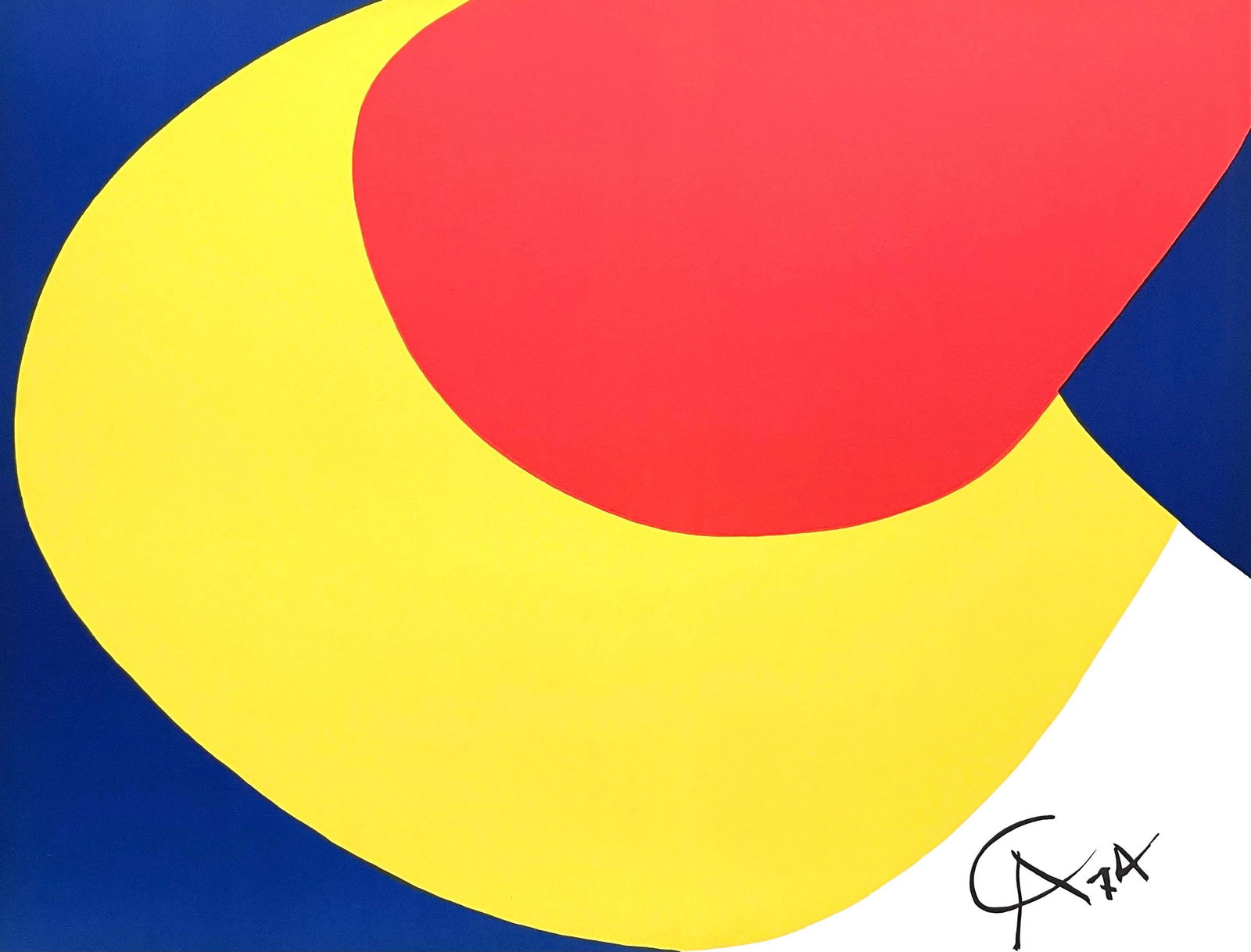 Alexander Calder, Convection, Braniff International Airways Flying Colors Collection, Limited (1 of 4)