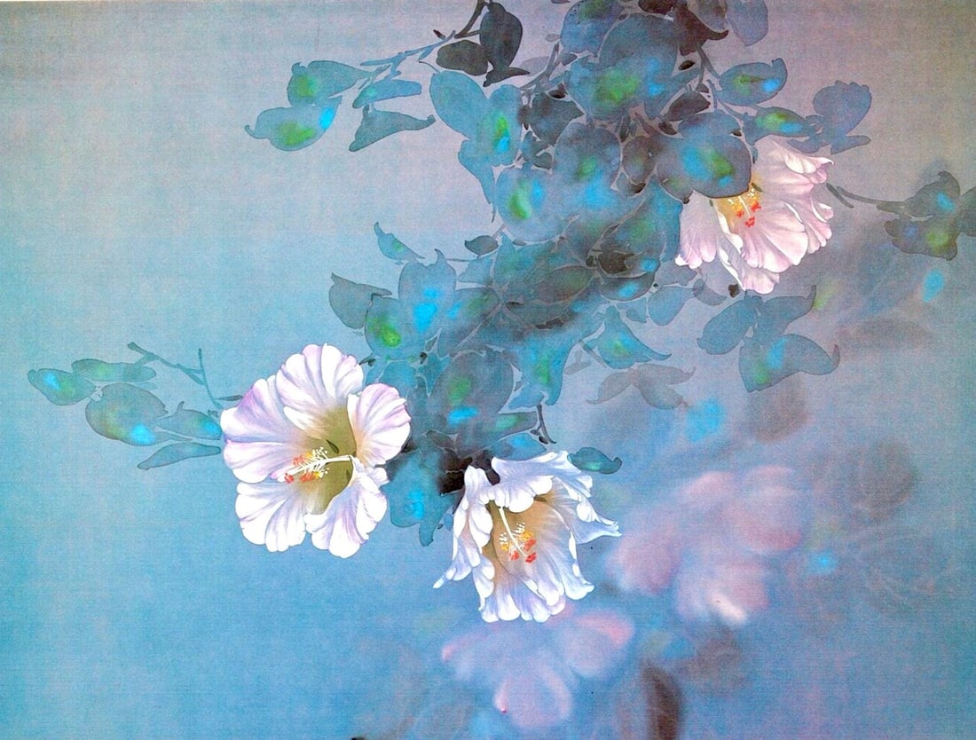 David Lee, Lavender Light, Original Edition Offset Lithograph: Offset lithograph on archival paper. Paper size: 21 x 27 inches. Excellent condition. Inscription: Unsigned and unnumbered, as issued. Notes: From Published and printed by Touchstone Publishers of