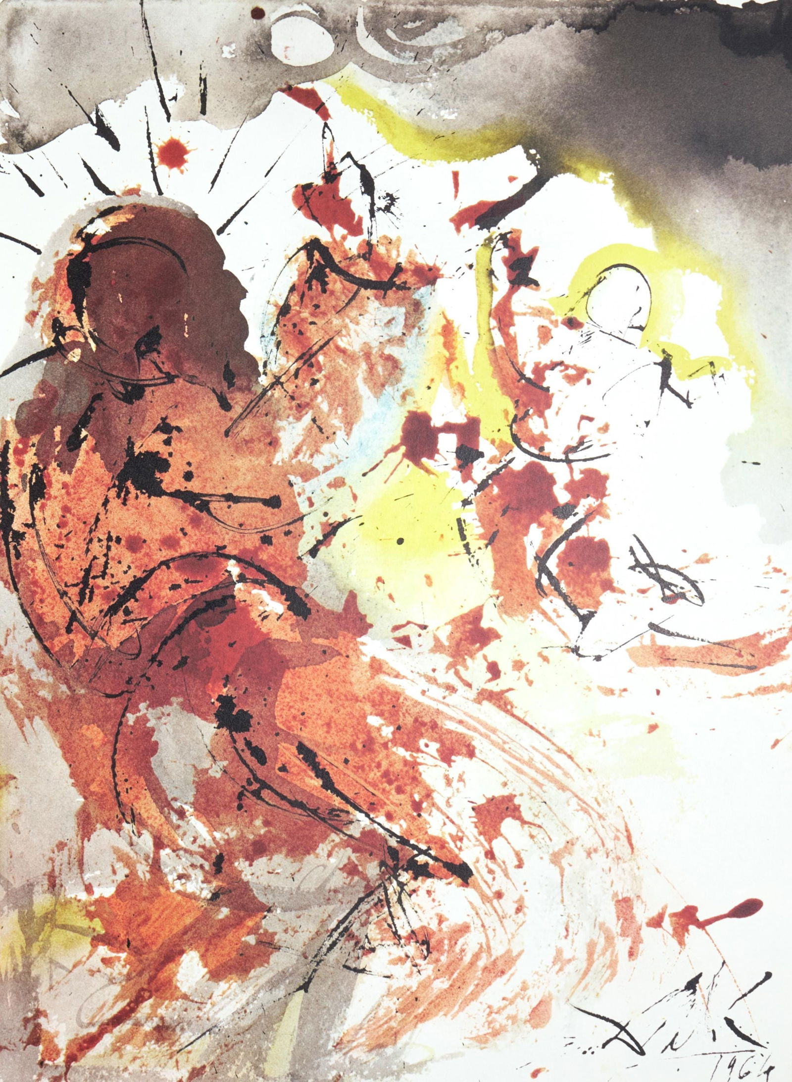 Salvador Dali, Composition (Michler/Lopsinger 1600; Field 69-3), Biblia Sacra, Limited Edition (1 of 4)