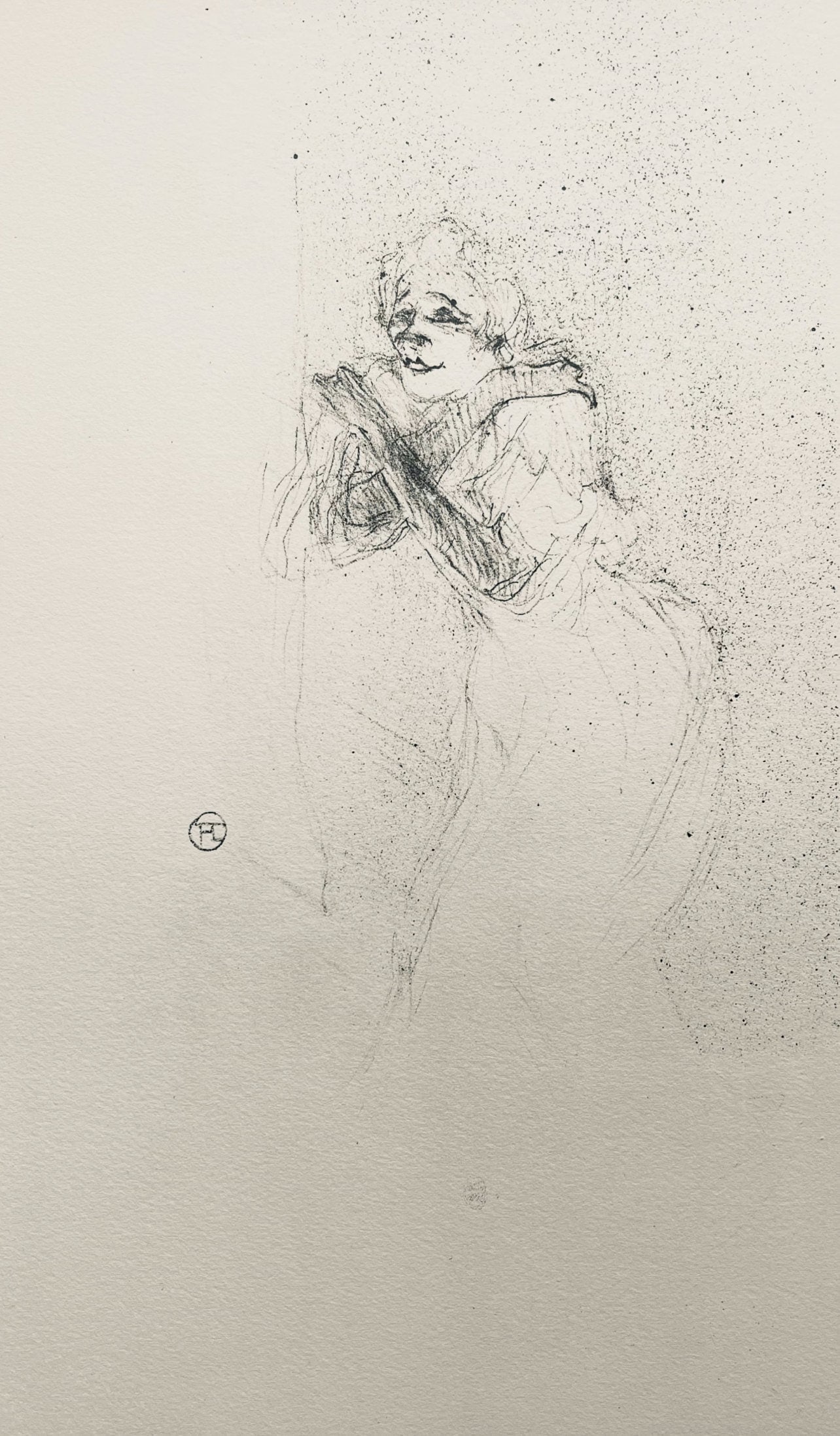 Henri de Toulouse-Lautrec, Composition, Yvette Guilbert vue par Toulouse-Lautrec, Limited Edition (1 of 4)